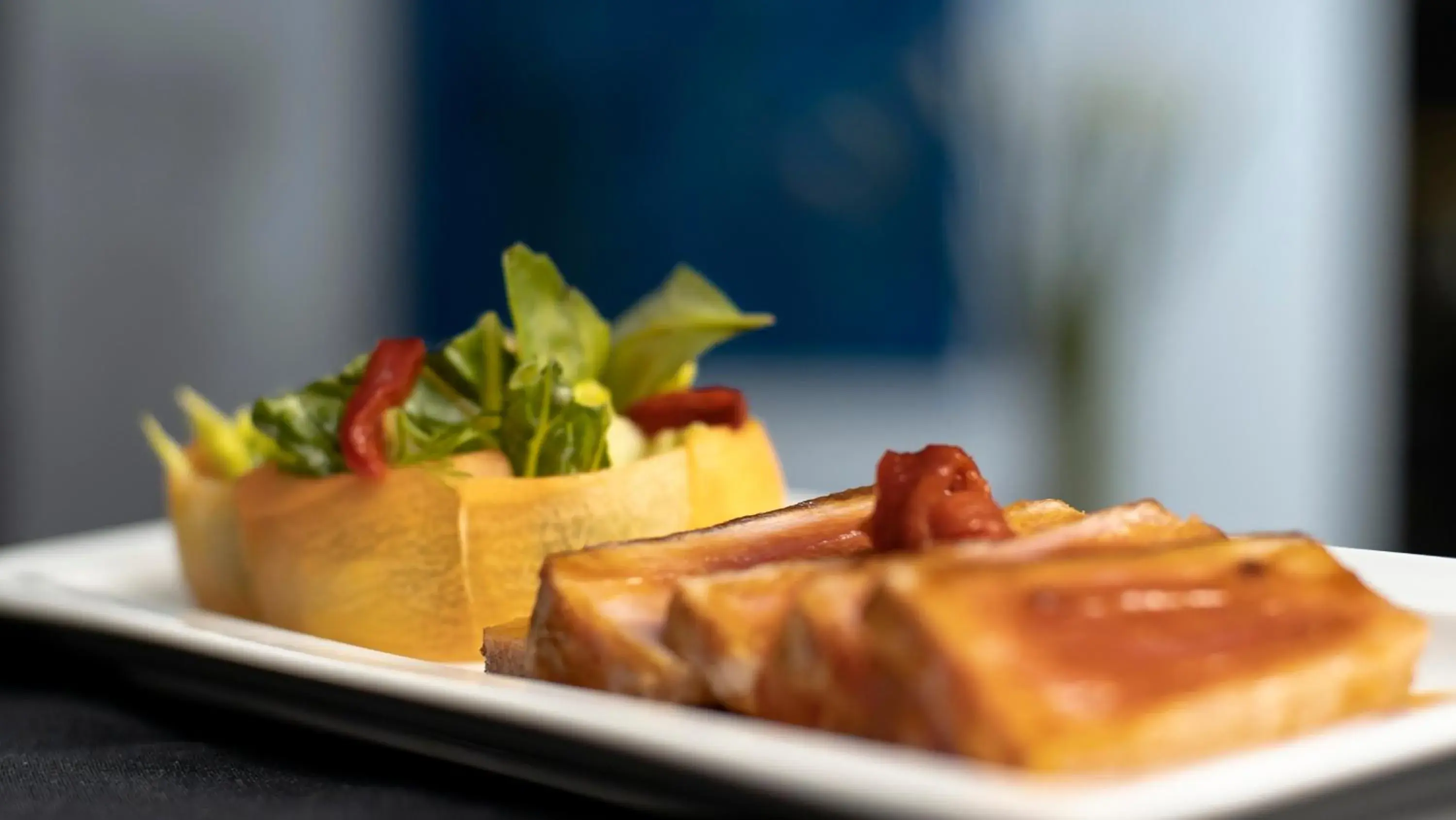 Food close-up in Le Parc Hotel, Beyond Stars Food close-up in Le Parc Hotel, Beyond Stars