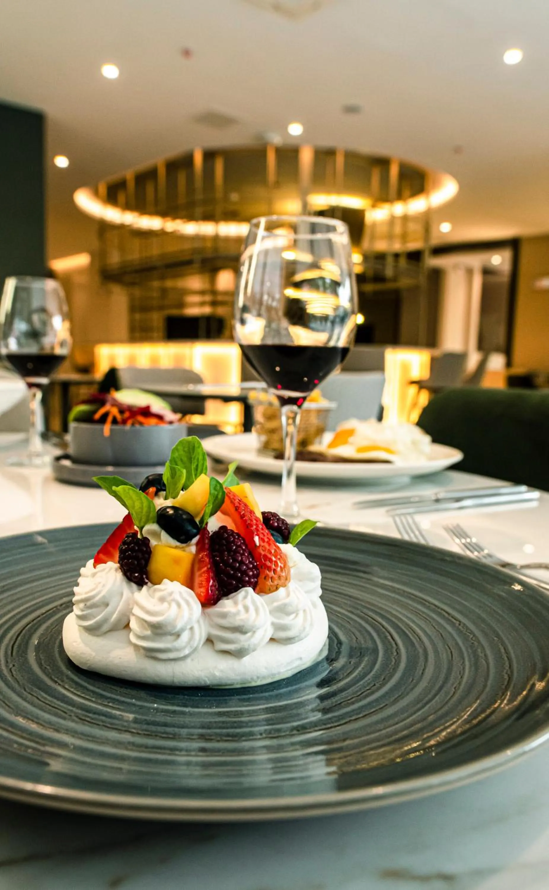 Food close-up in Le Parc Hotel, Beyond Stars