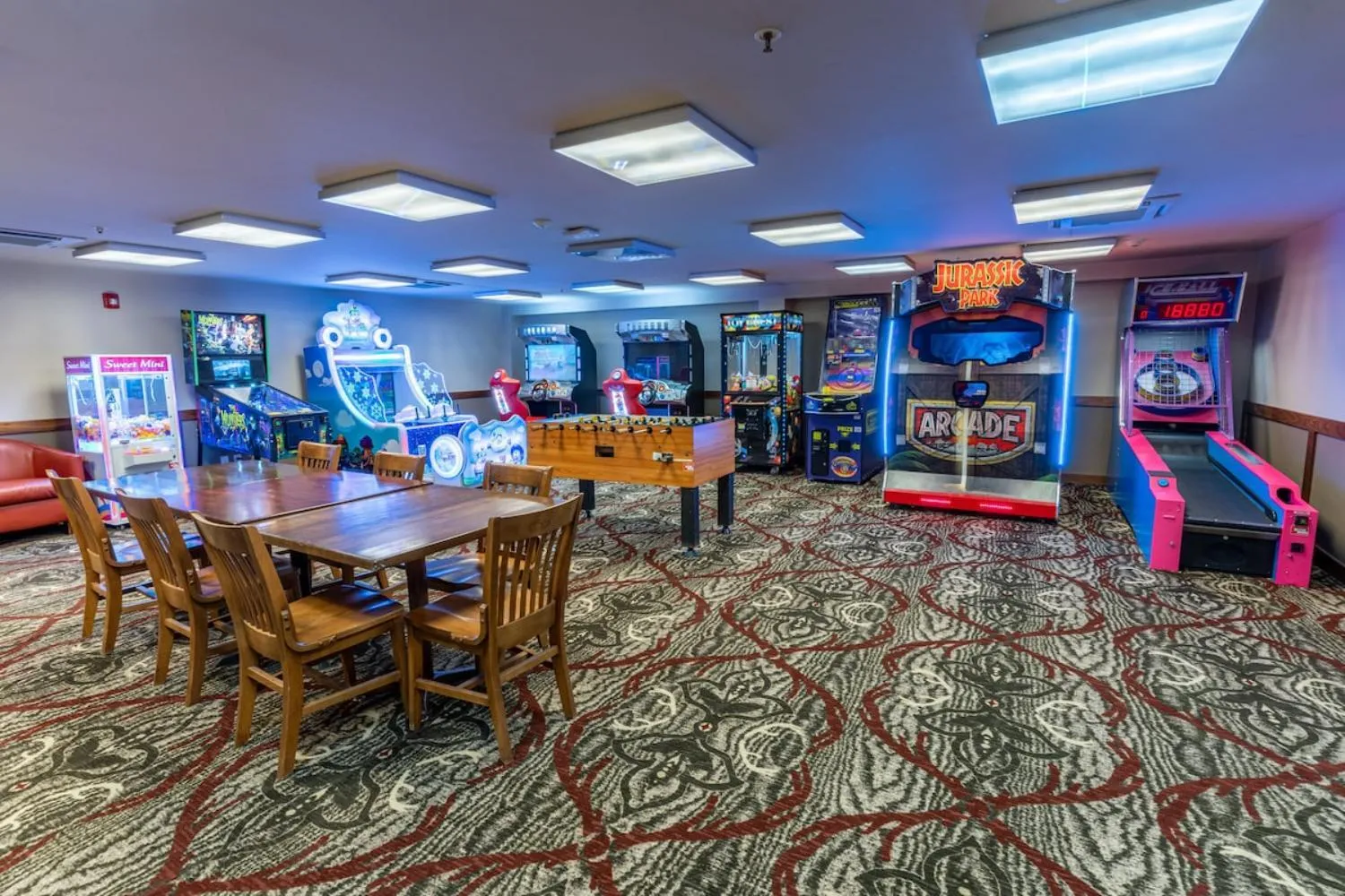 Game Room in Snow King Resort