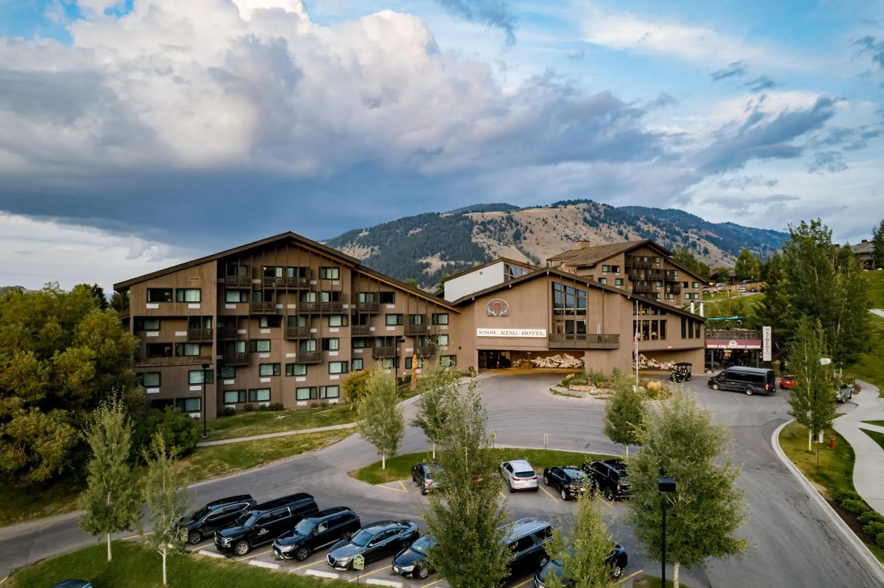 Property building in Snow King Resort Property building in Snow King Resort