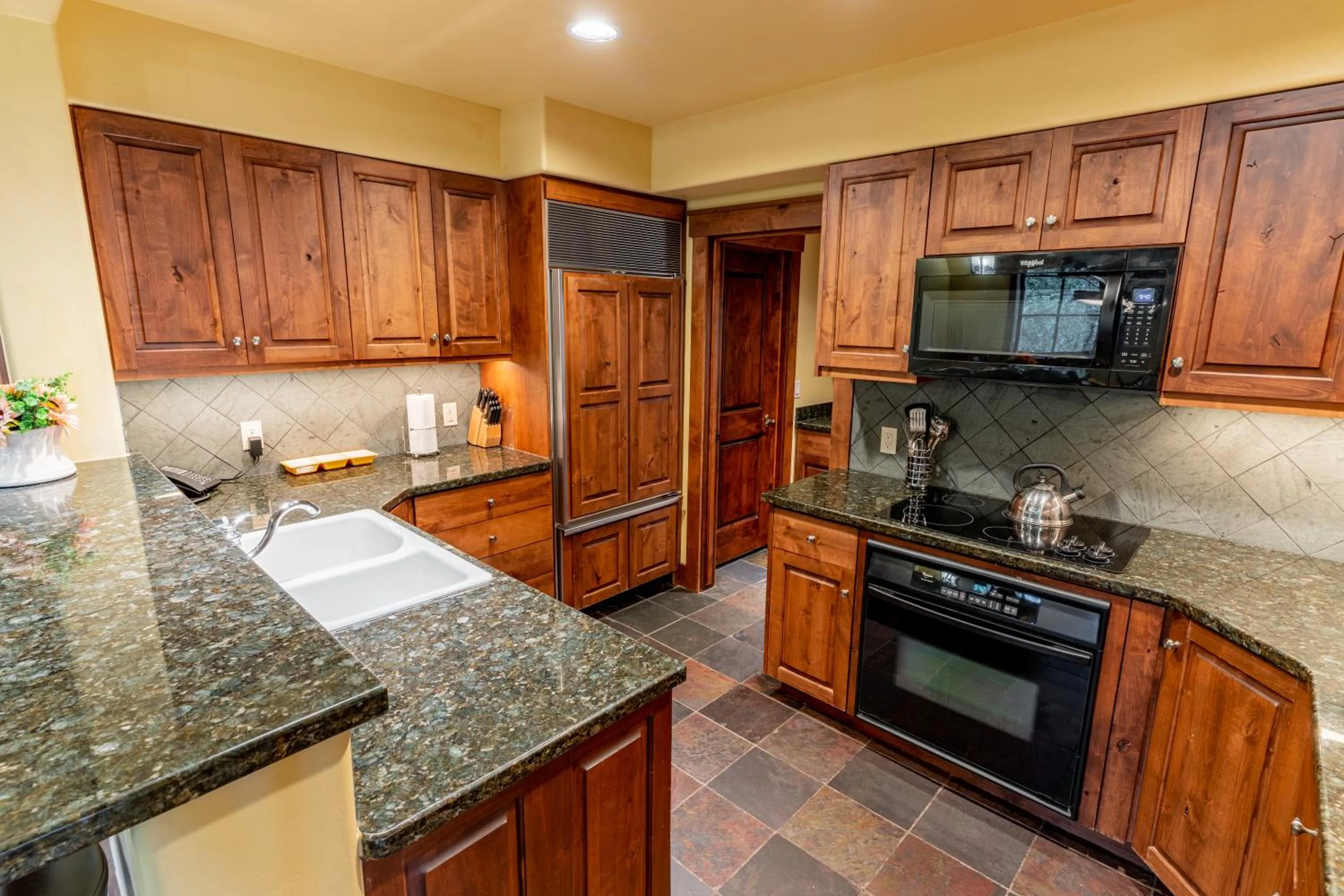 kitchen in Snow King Resort