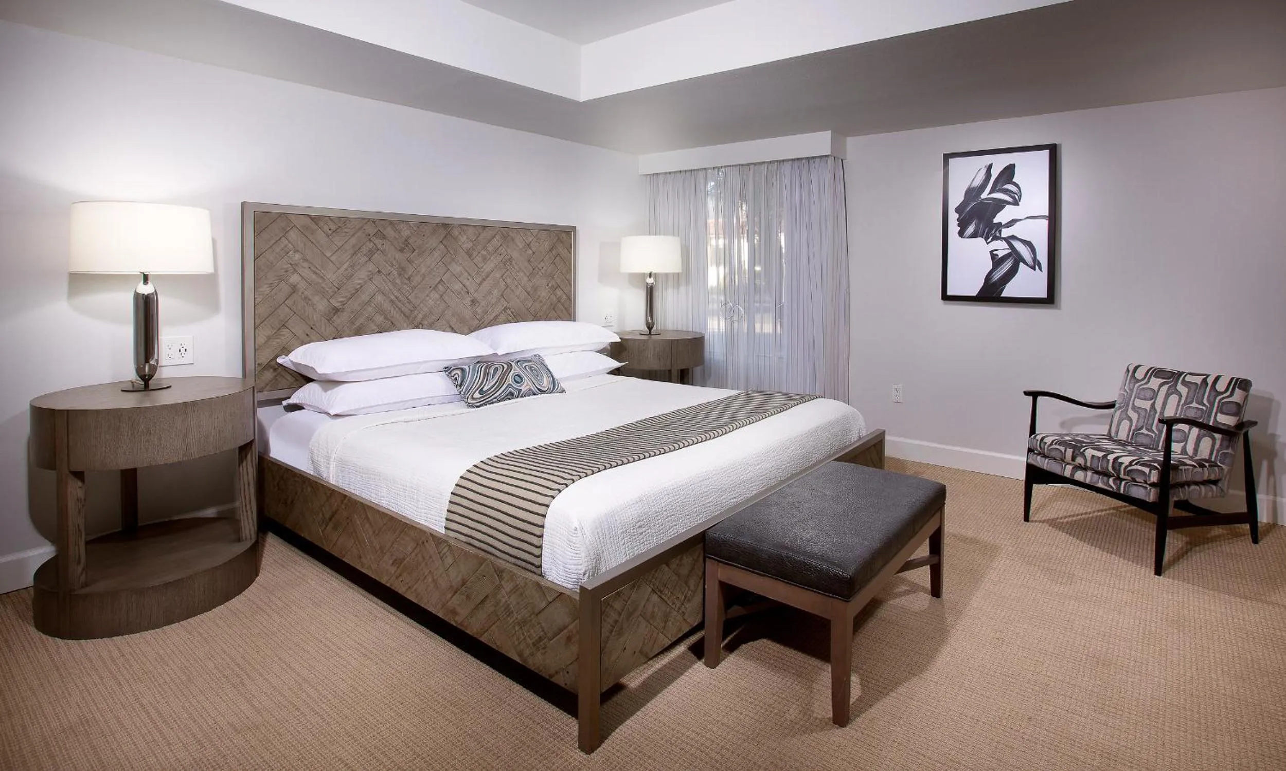 Bedroom, Bed in West Beach Inn, a Coast Hotel