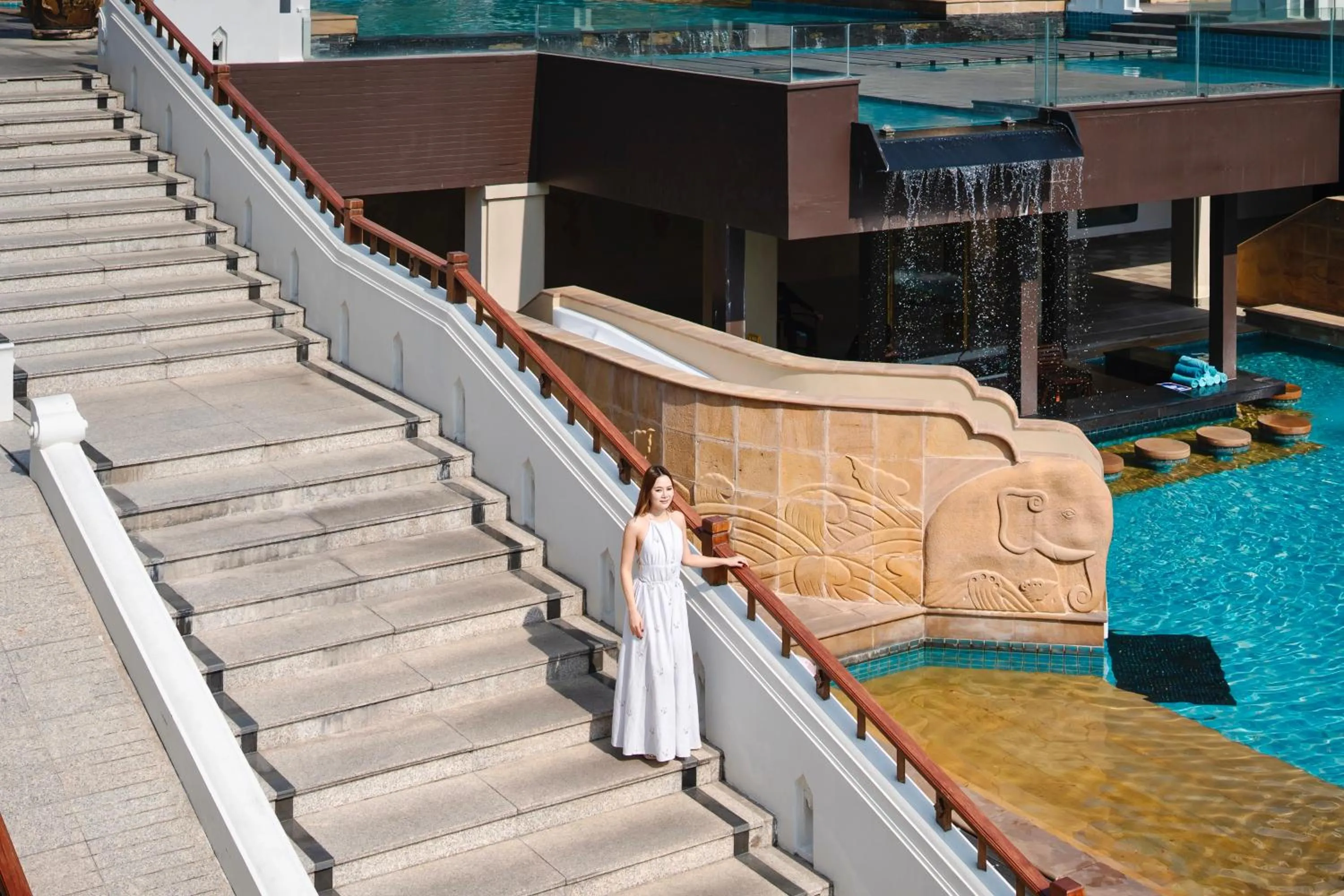 Decorative detail in The Heritage Pattaya Beachfront Resort