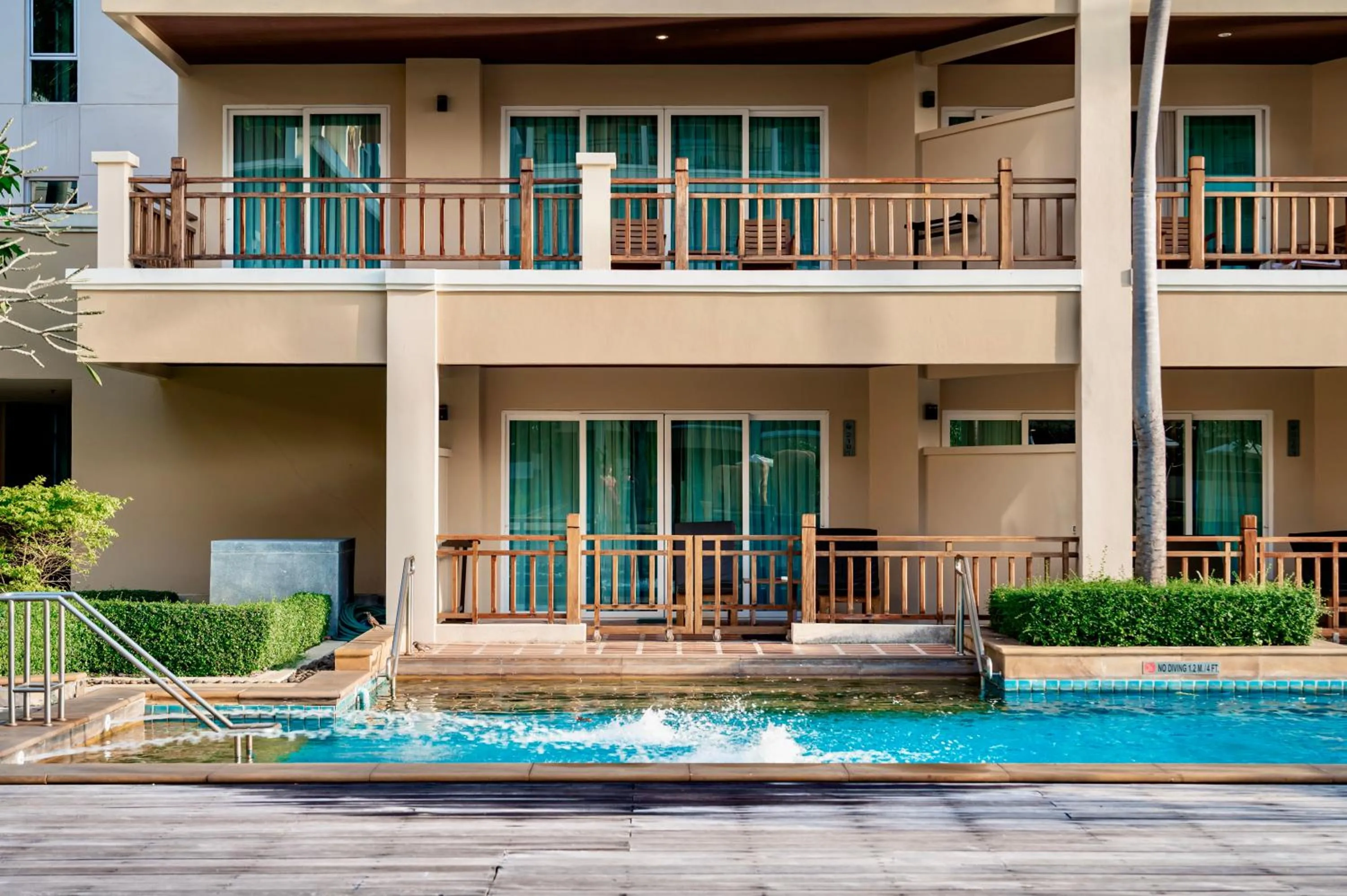 Balcony/Terrace in The Heritage Pattaya Beachfront Resort