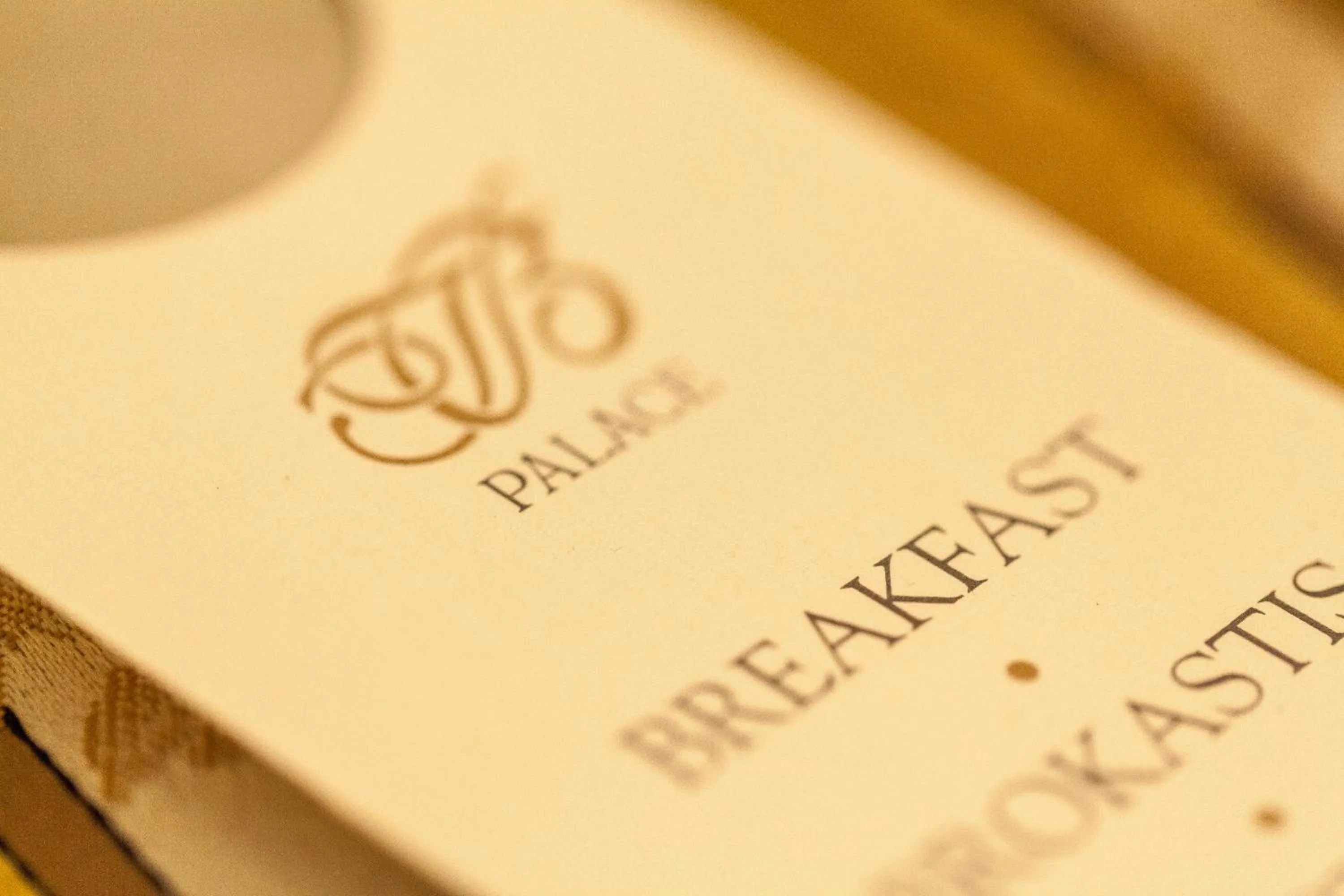 Logo/Certificate/Sign in TB Palace Hotel & SPA