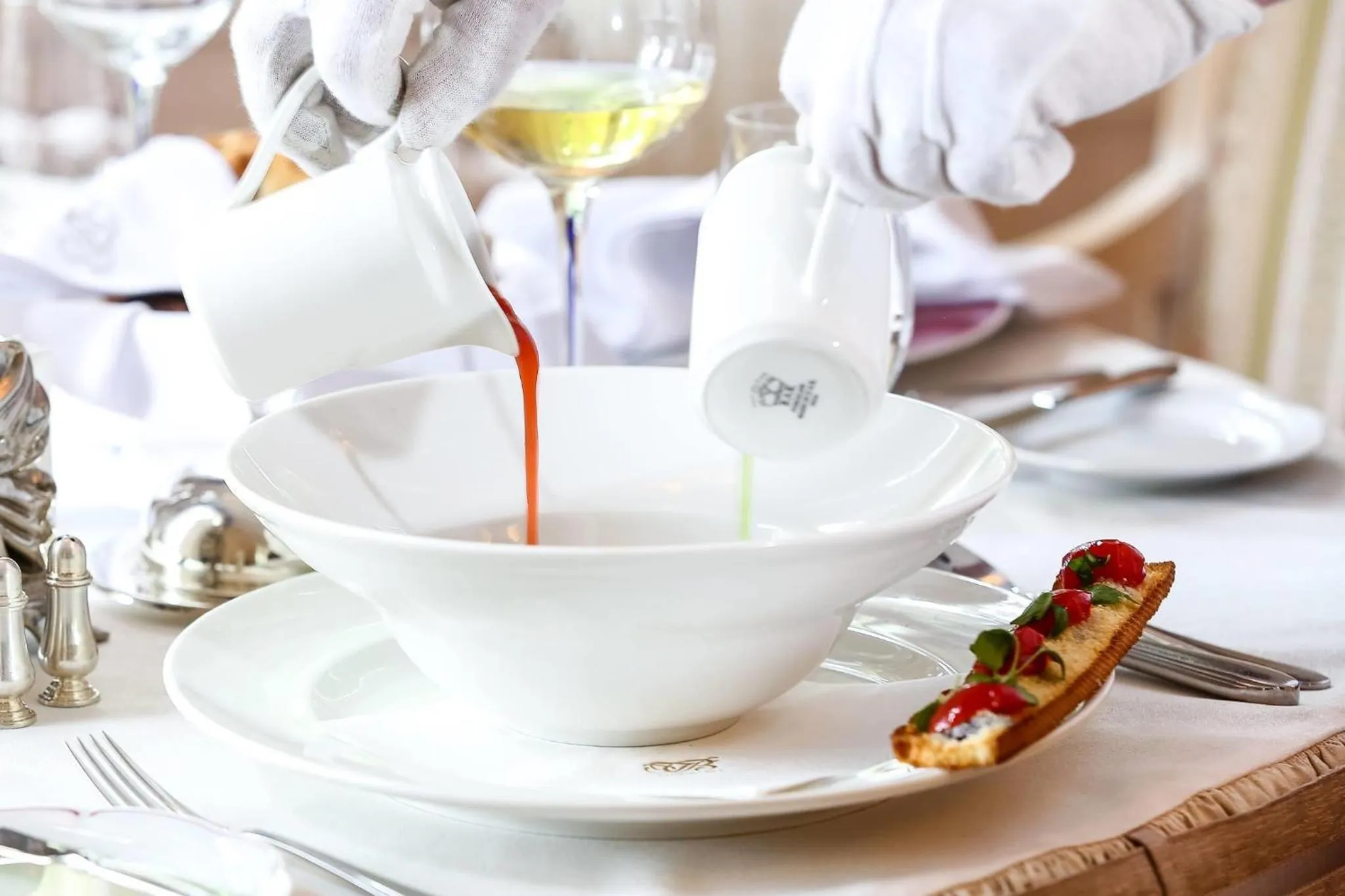 Food close-up in TB Palace Hotel & SPA