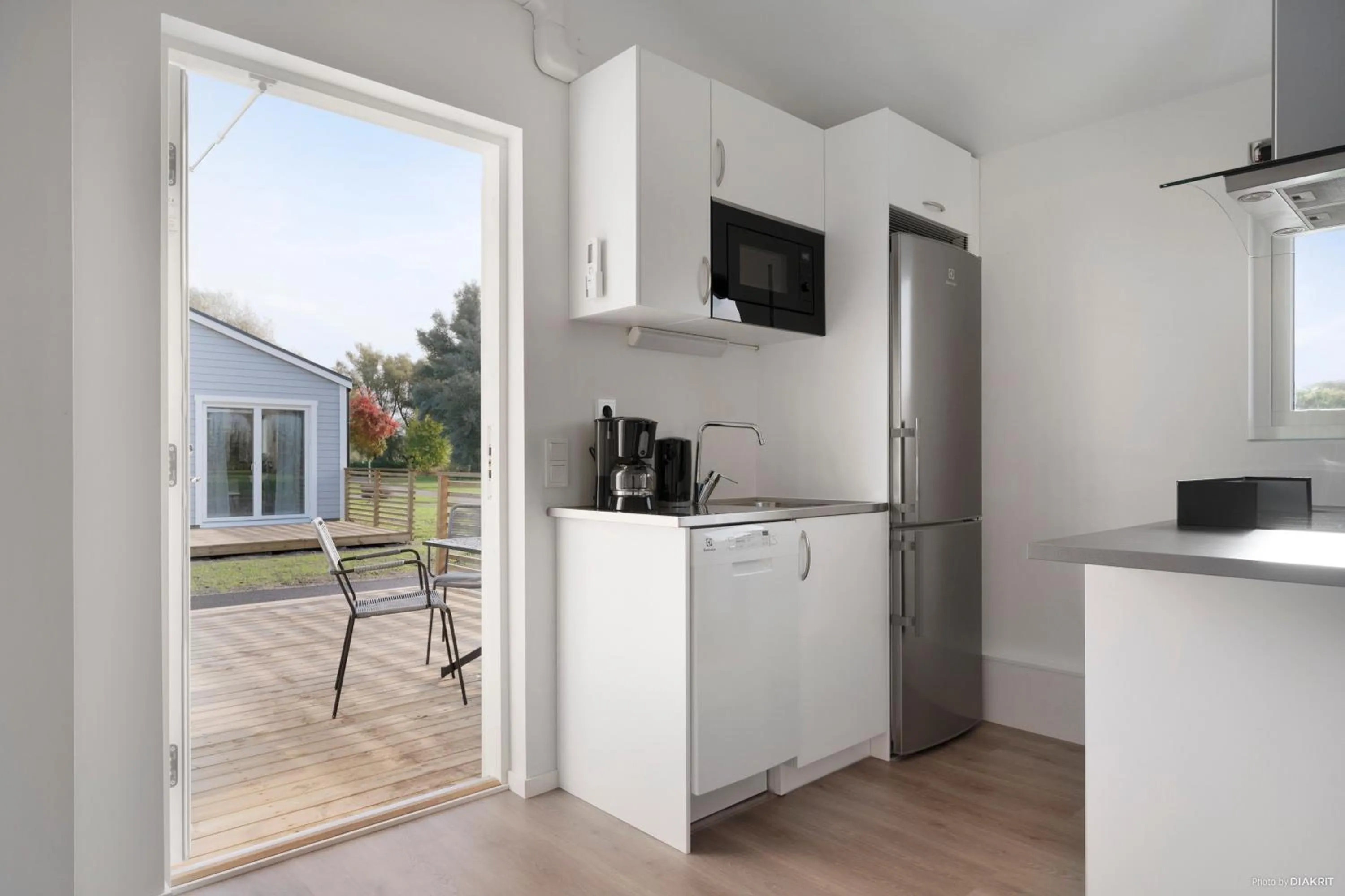 Kitchen or kitchenette in First Camp Sibbarp-Malmö