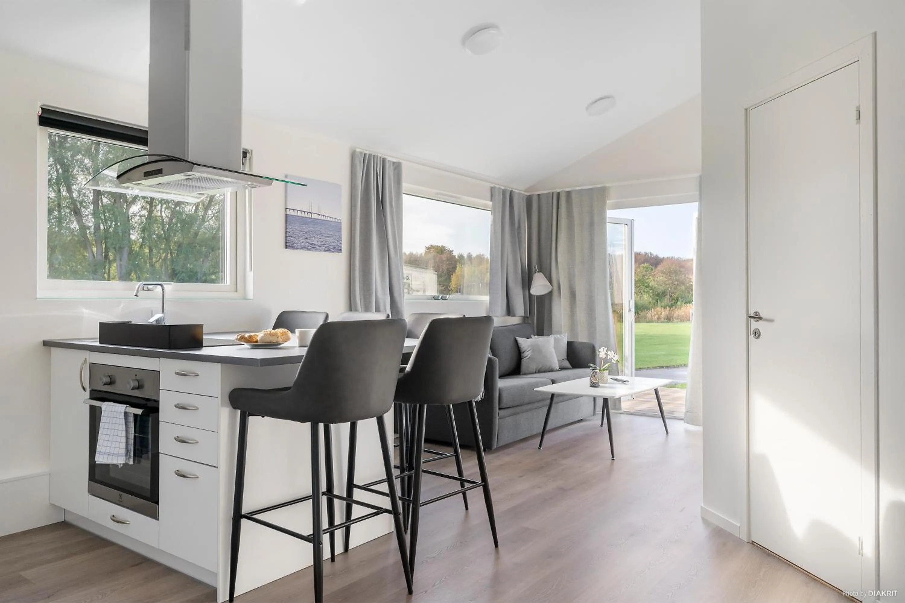 Dining area in First Camp Sibbarp-Malmö