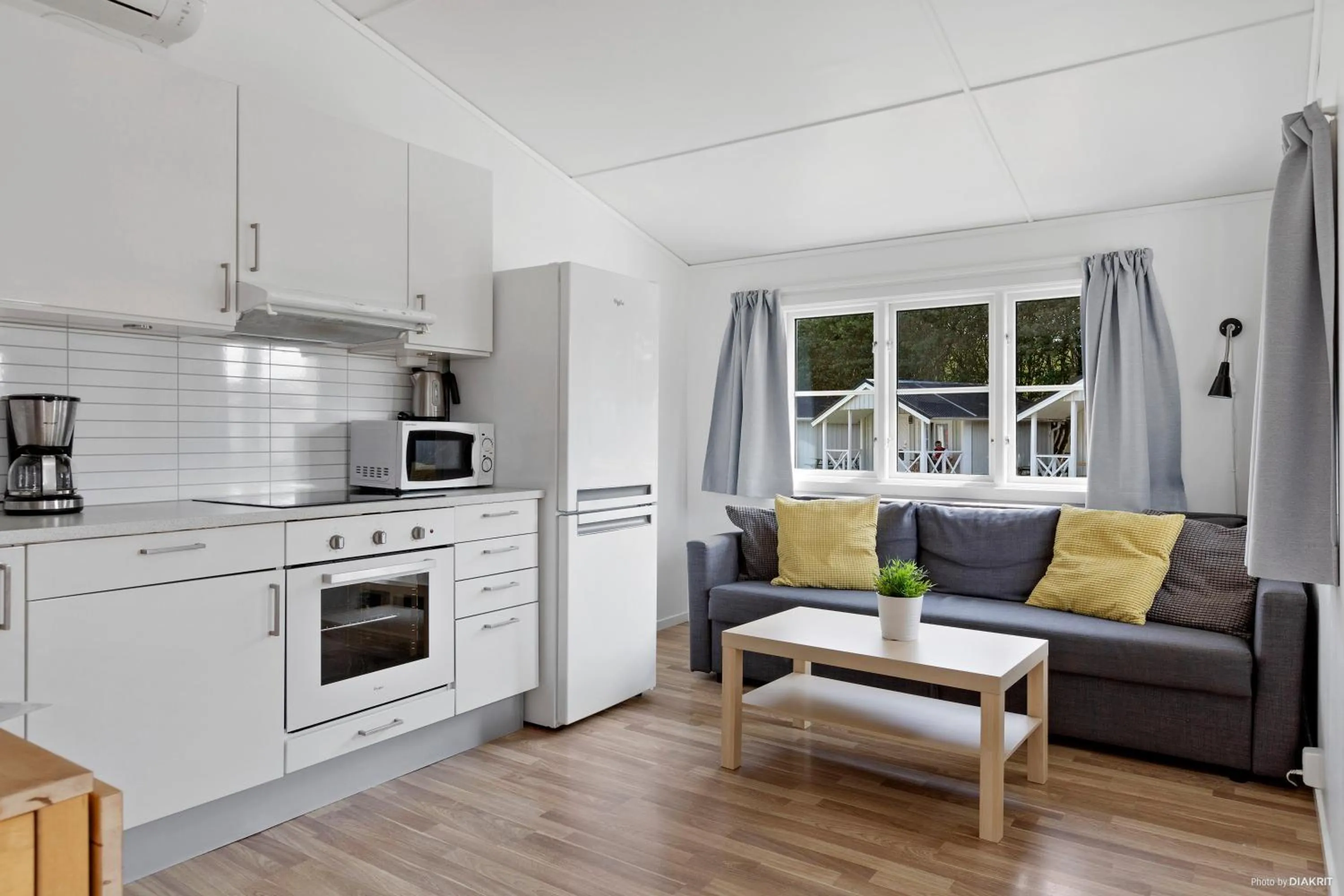 Kitchen or kitchenette in First Camp Sibbarp-Malmö