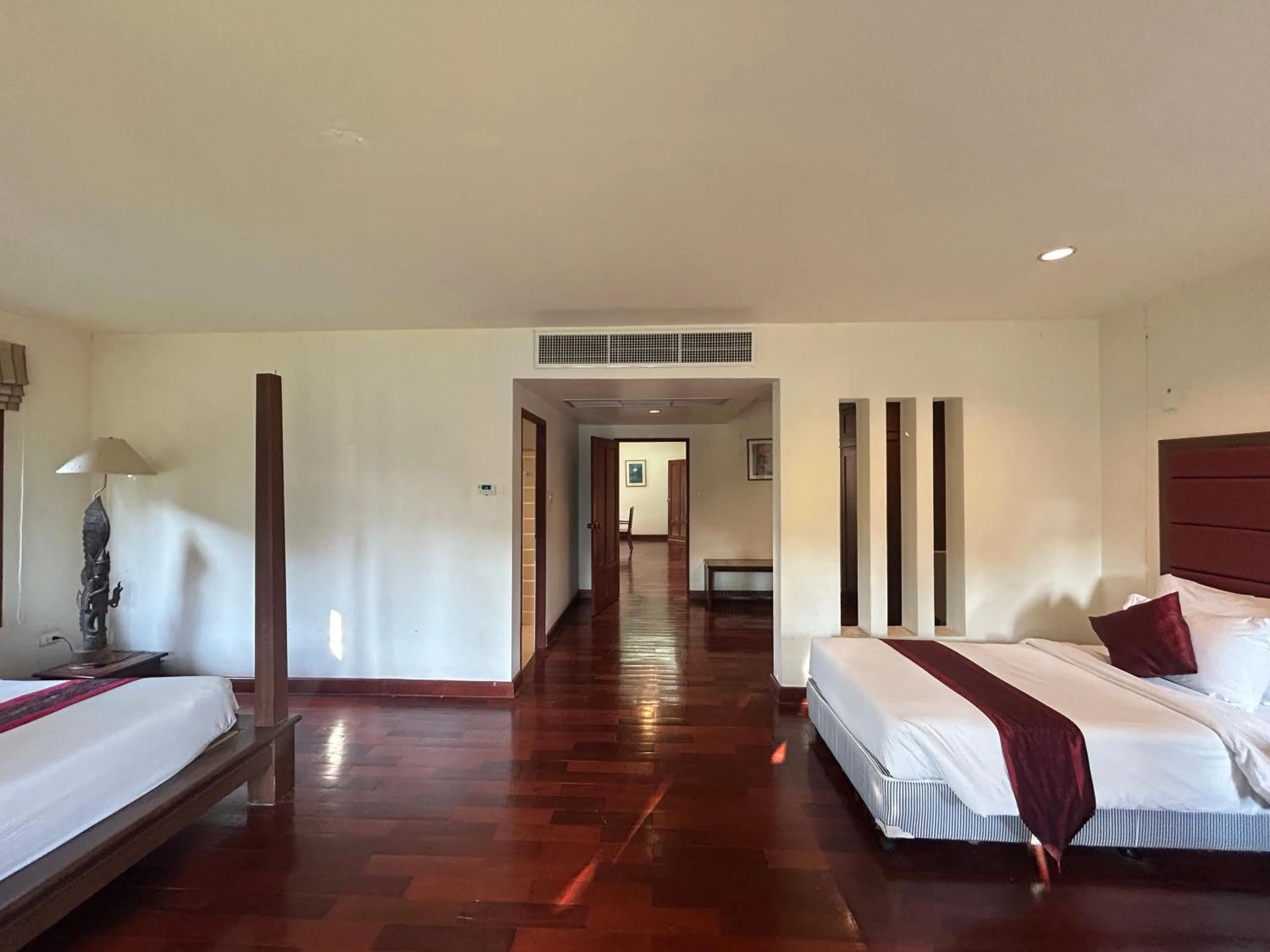 Bed in Teak Garden Resort, Chiang Rai