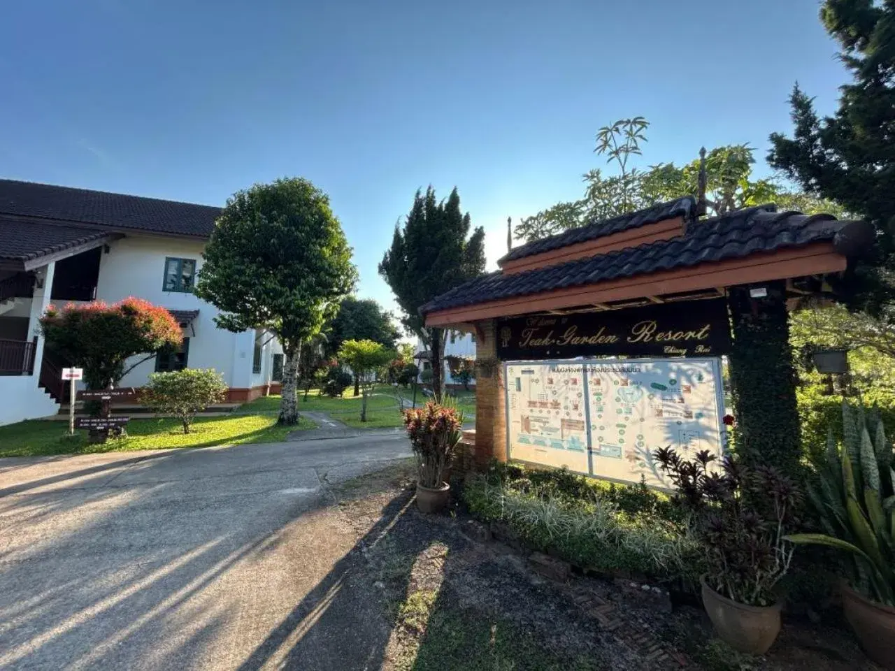 Property building in Teak Garden Resort, Chiang Rai Property building in Teak Garden Resort, Chiang Rai