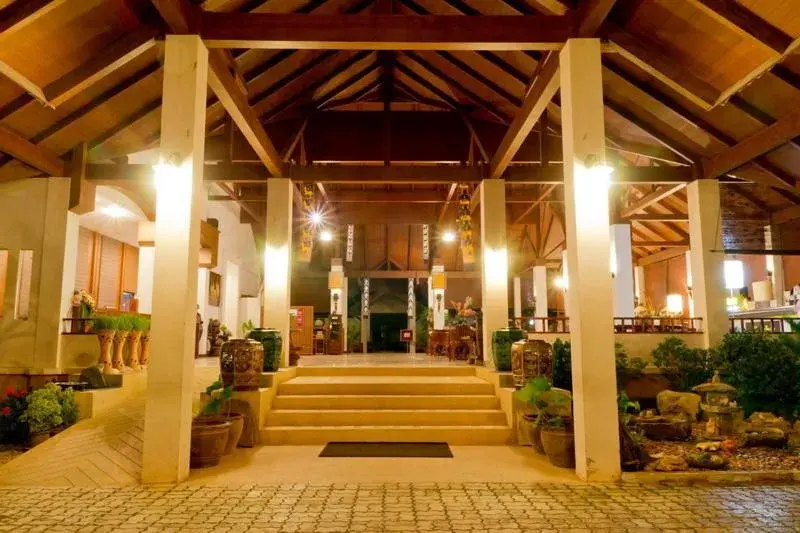 Lobby or reception in Teak Garden Resort, Chiang Rai Lobby or reception in Teak Garden Resort, Chiang Rai