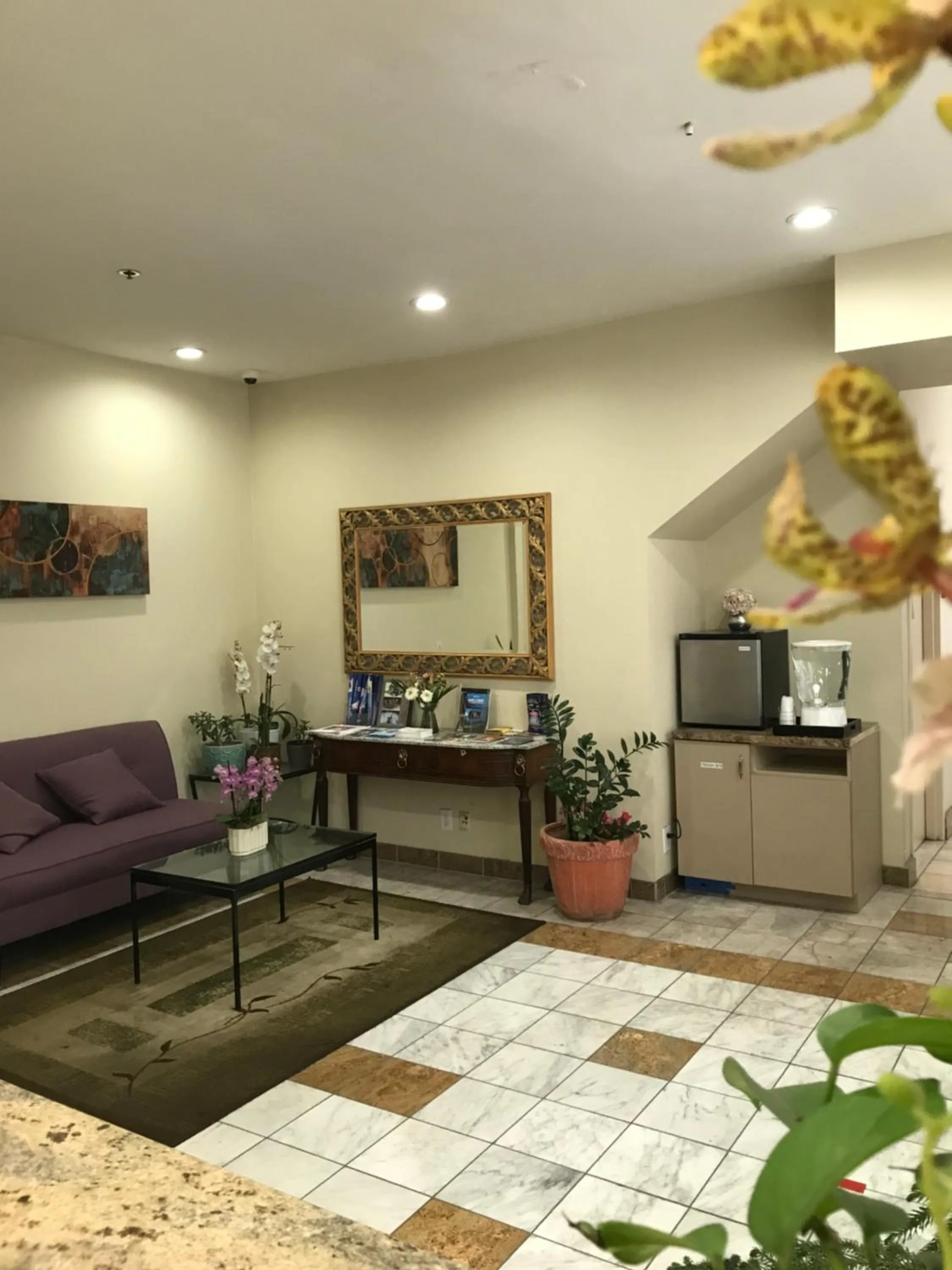 Lobby or reception in Hotel Clariana