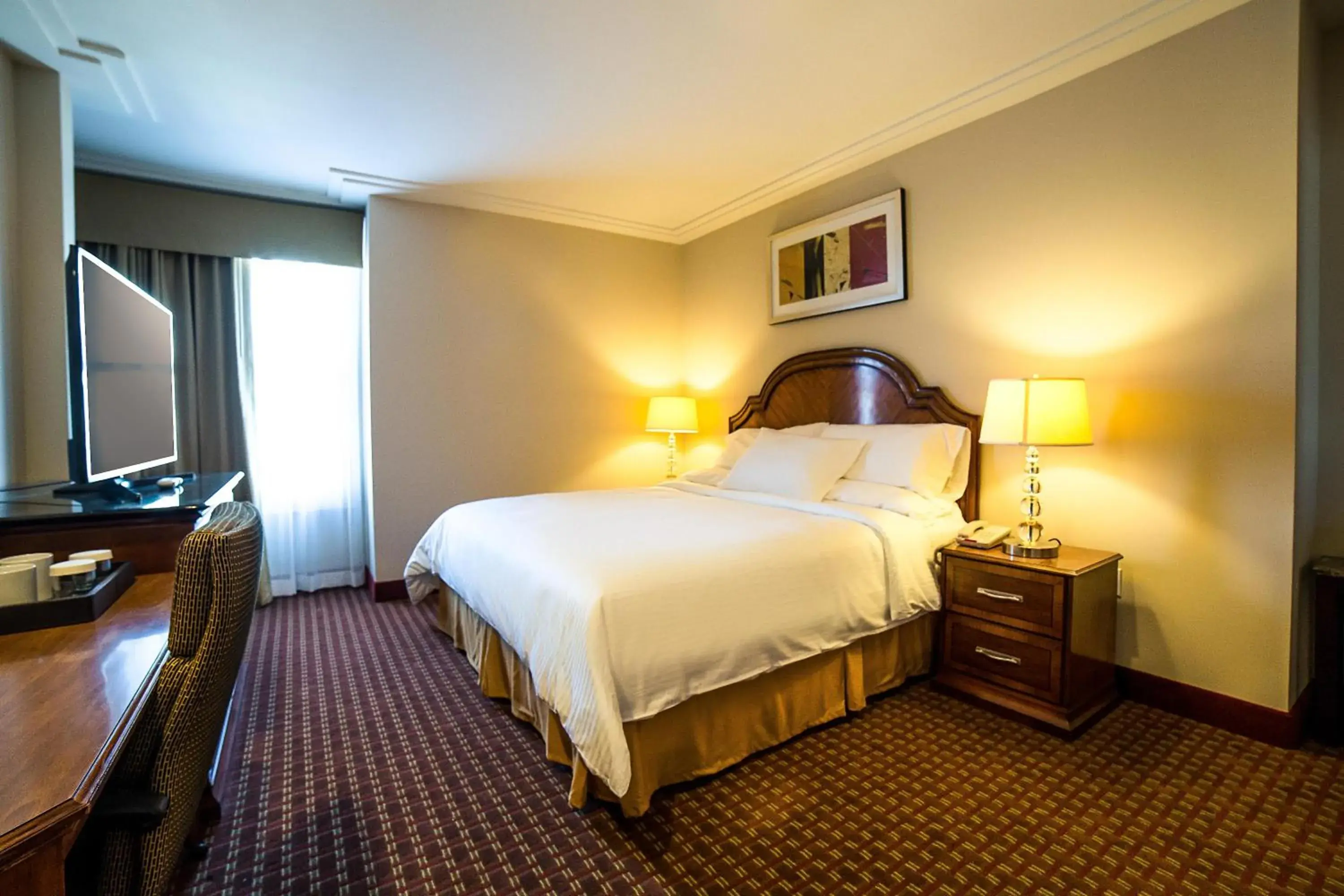 Bed in Hotel Clariana Bed in Hotel Clariana