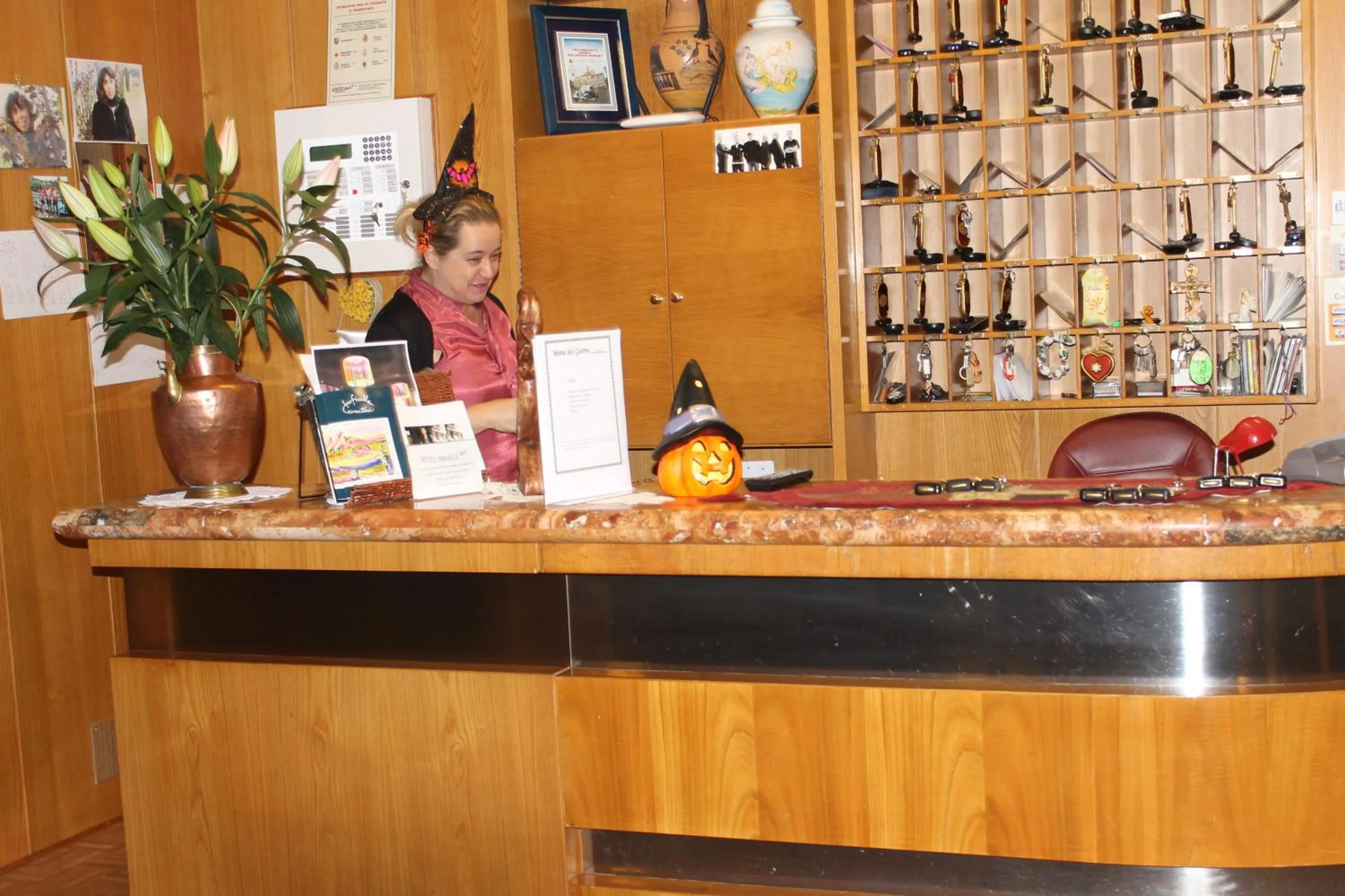 Lobby or reception in Hotel Ismaele