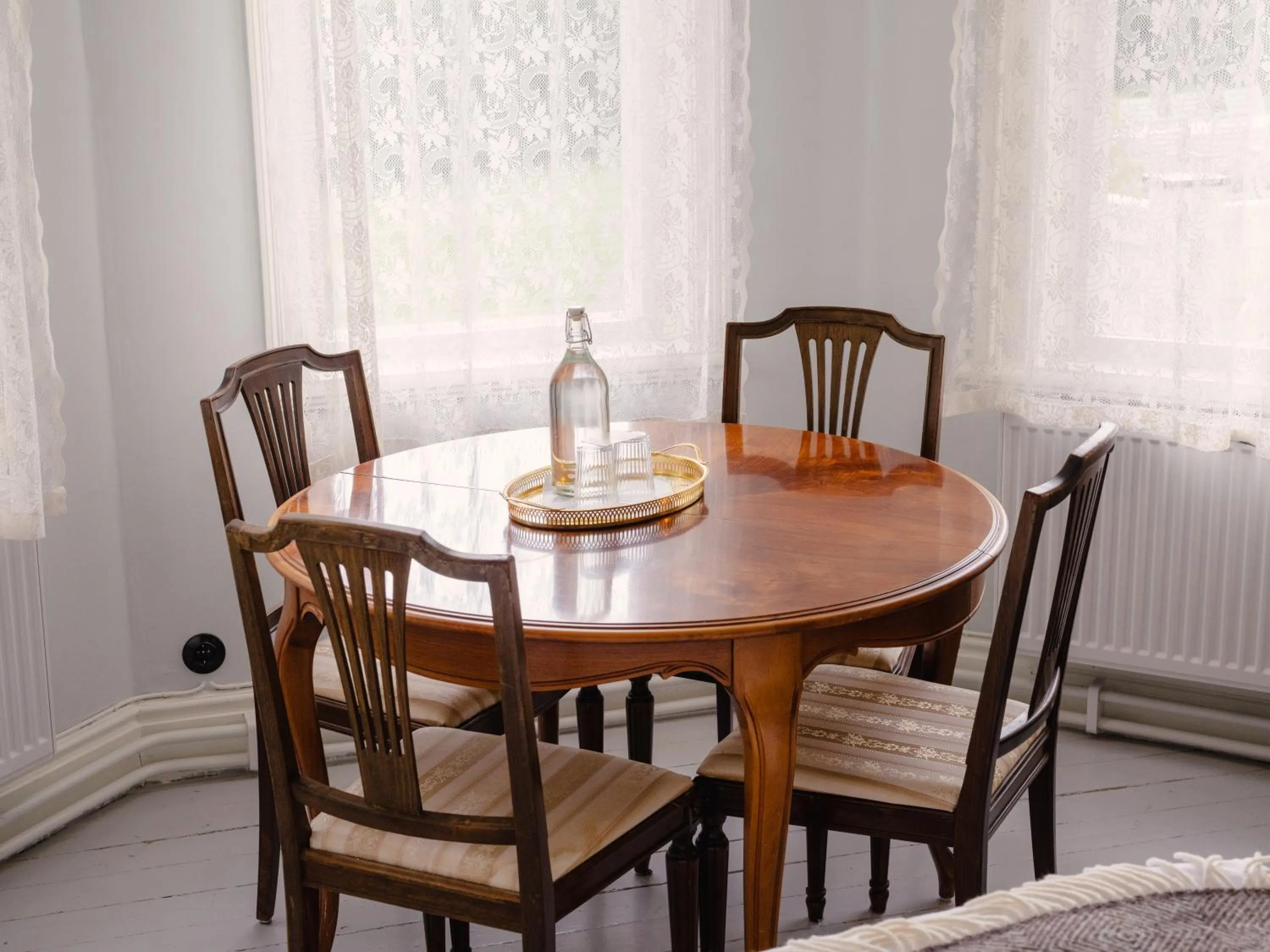 Seating area in STF Villa Söderåsen B&B