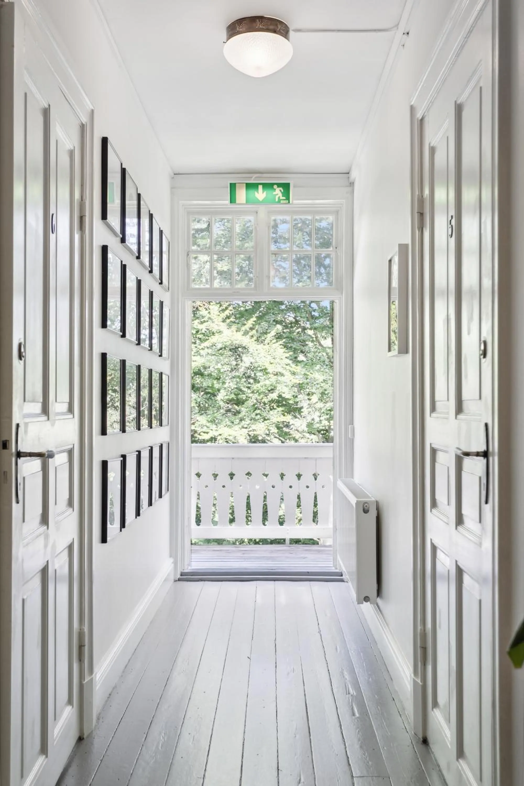 Decorative detail in STF Villa Söderåsen B&B