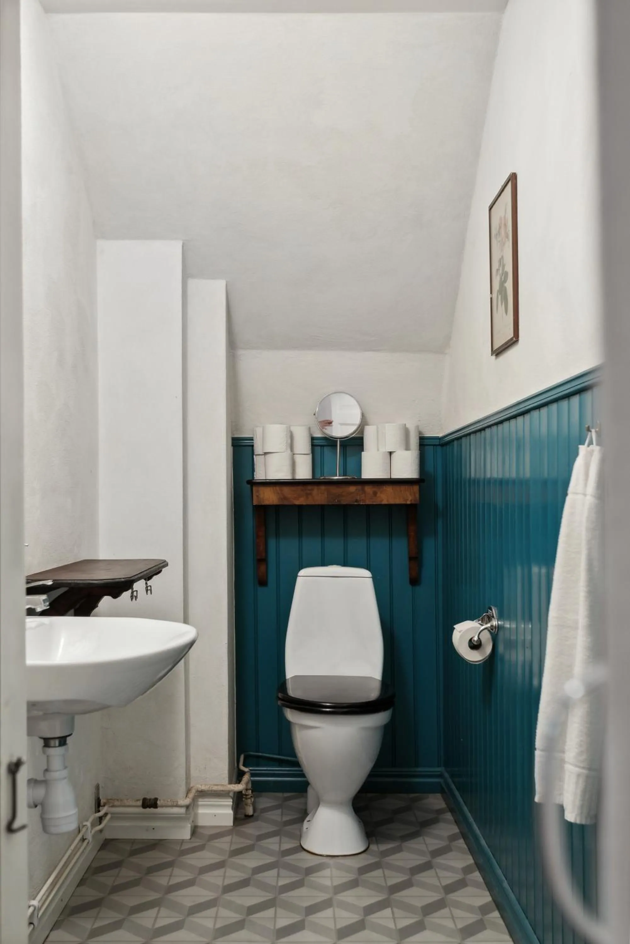 Toilet in STF Villa Söderåsen B&B