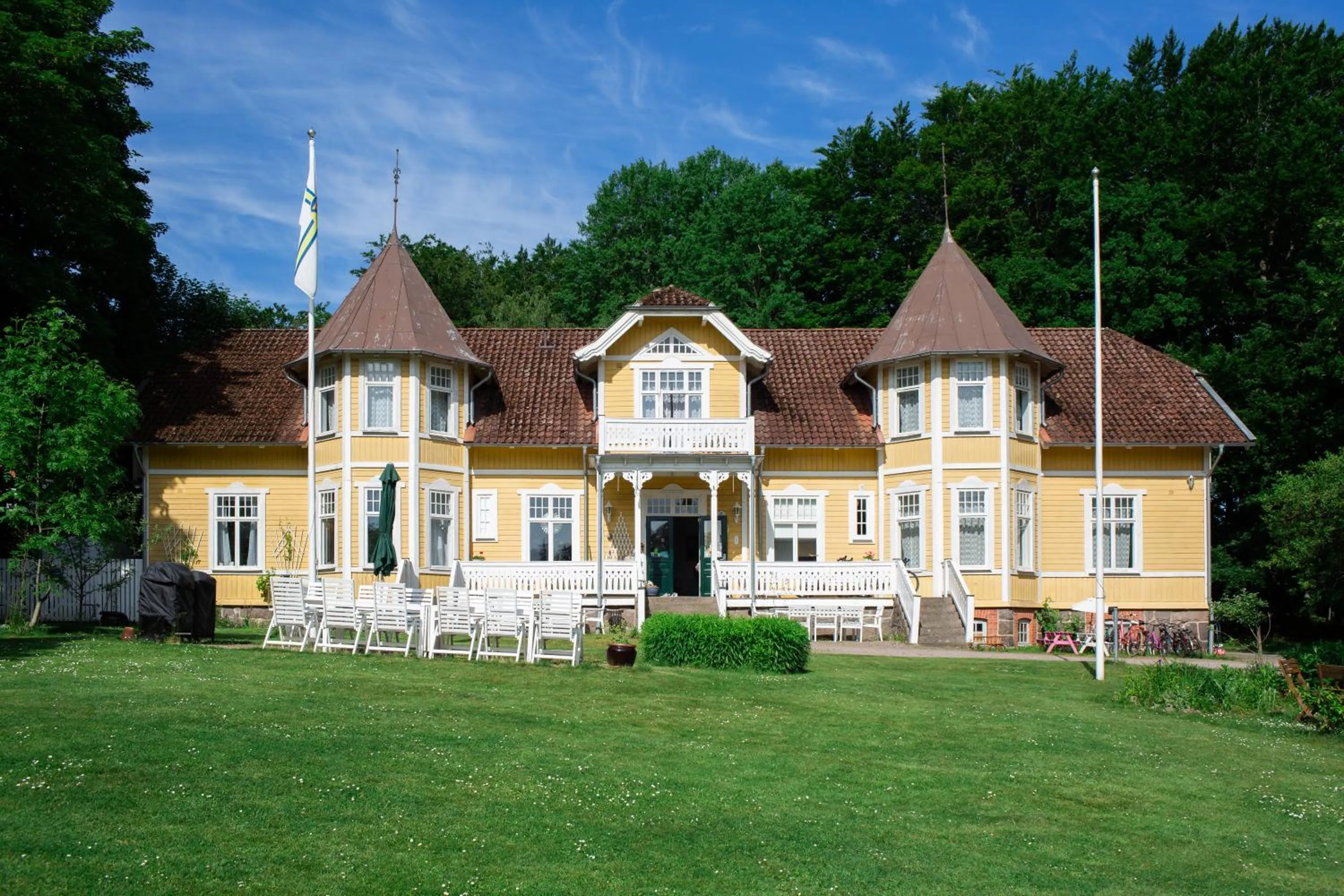 Property building in STF Villa Söderåsen B&B
