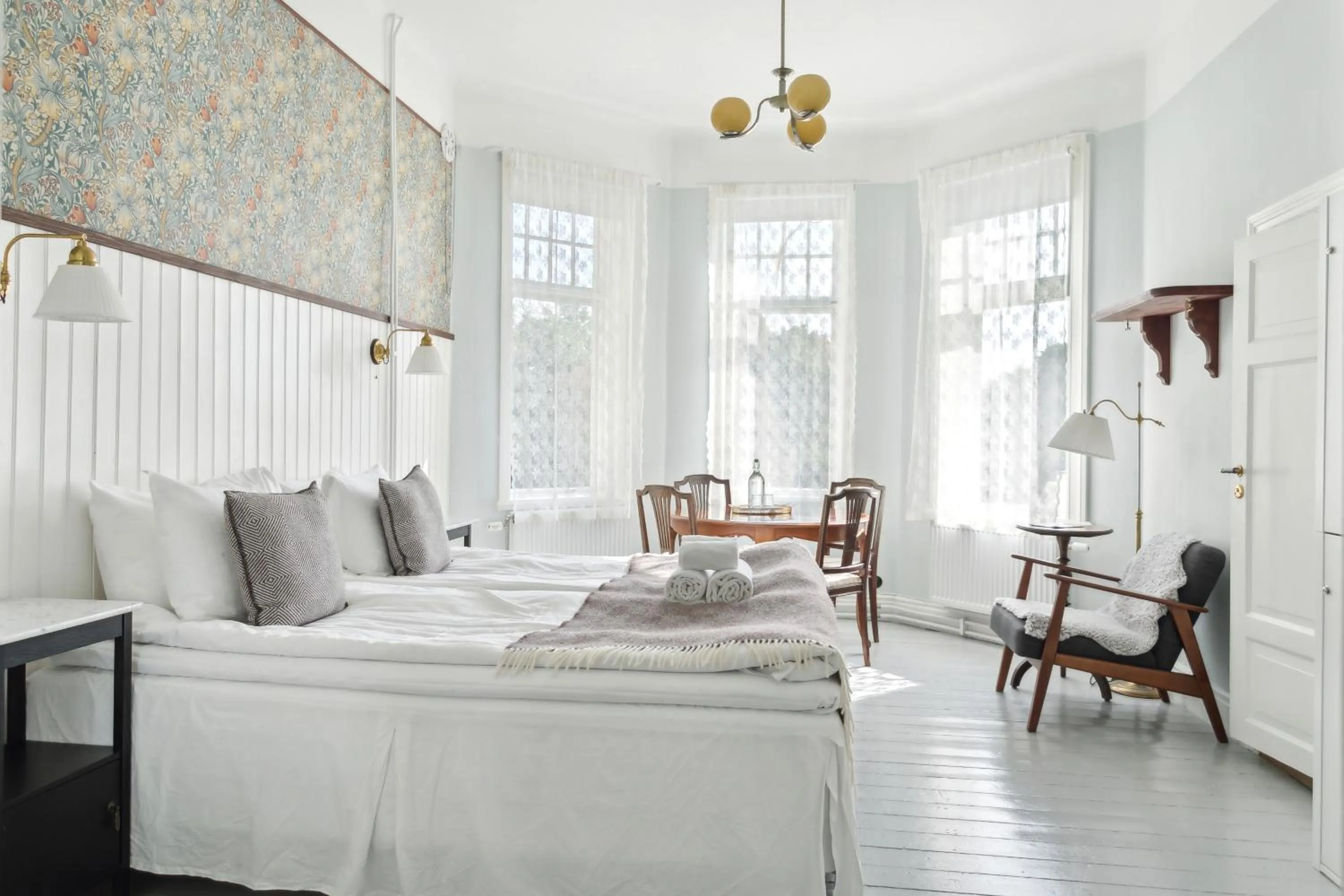 Bed in STF Villa Söderåsen B&B