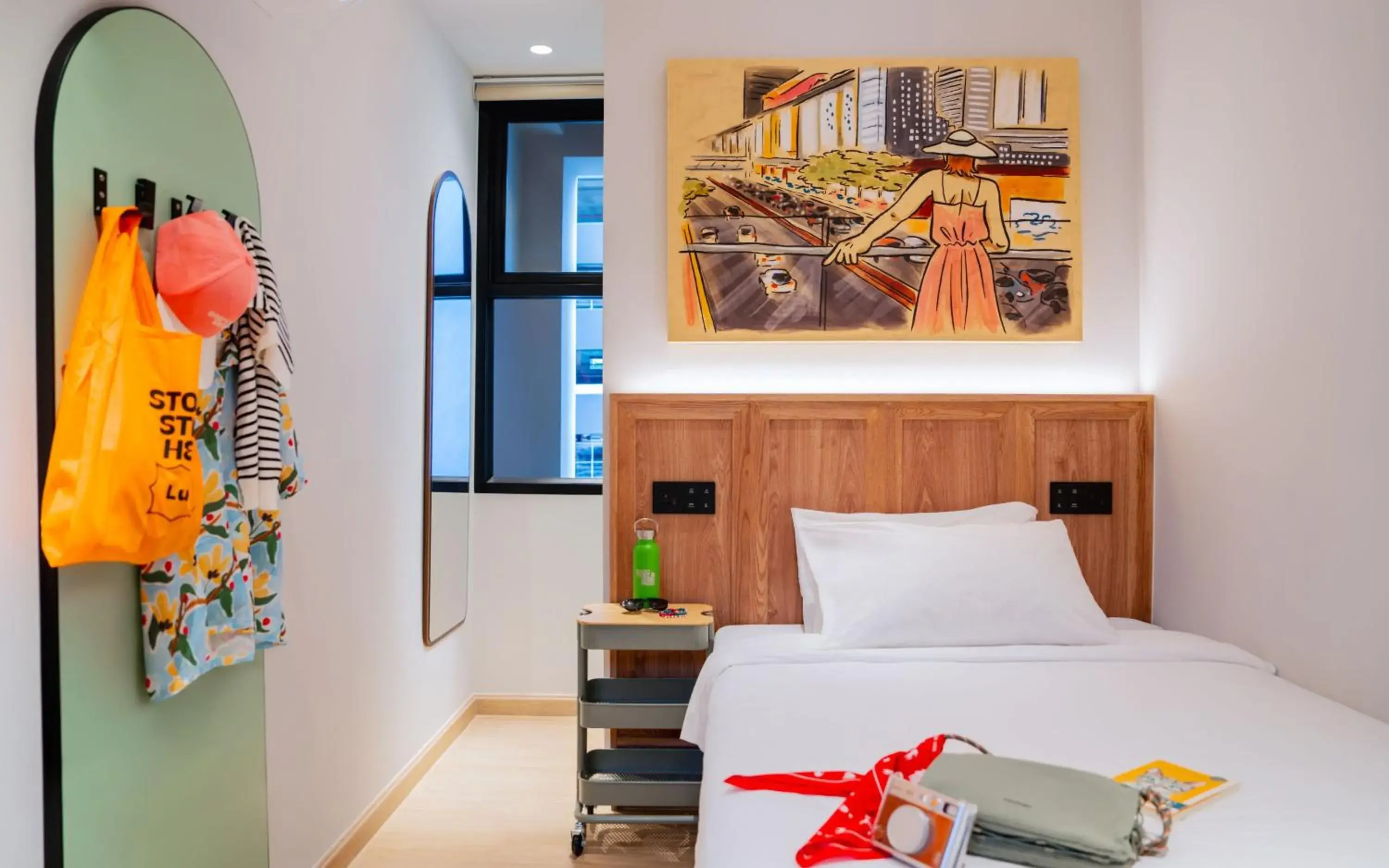 Bed in Lub d Bangkok Siam - New Look, Across from MBK & Skytrain Access Bed in Lub d Bangkok Siam - New Look, Across from MBK & Skytrain Access