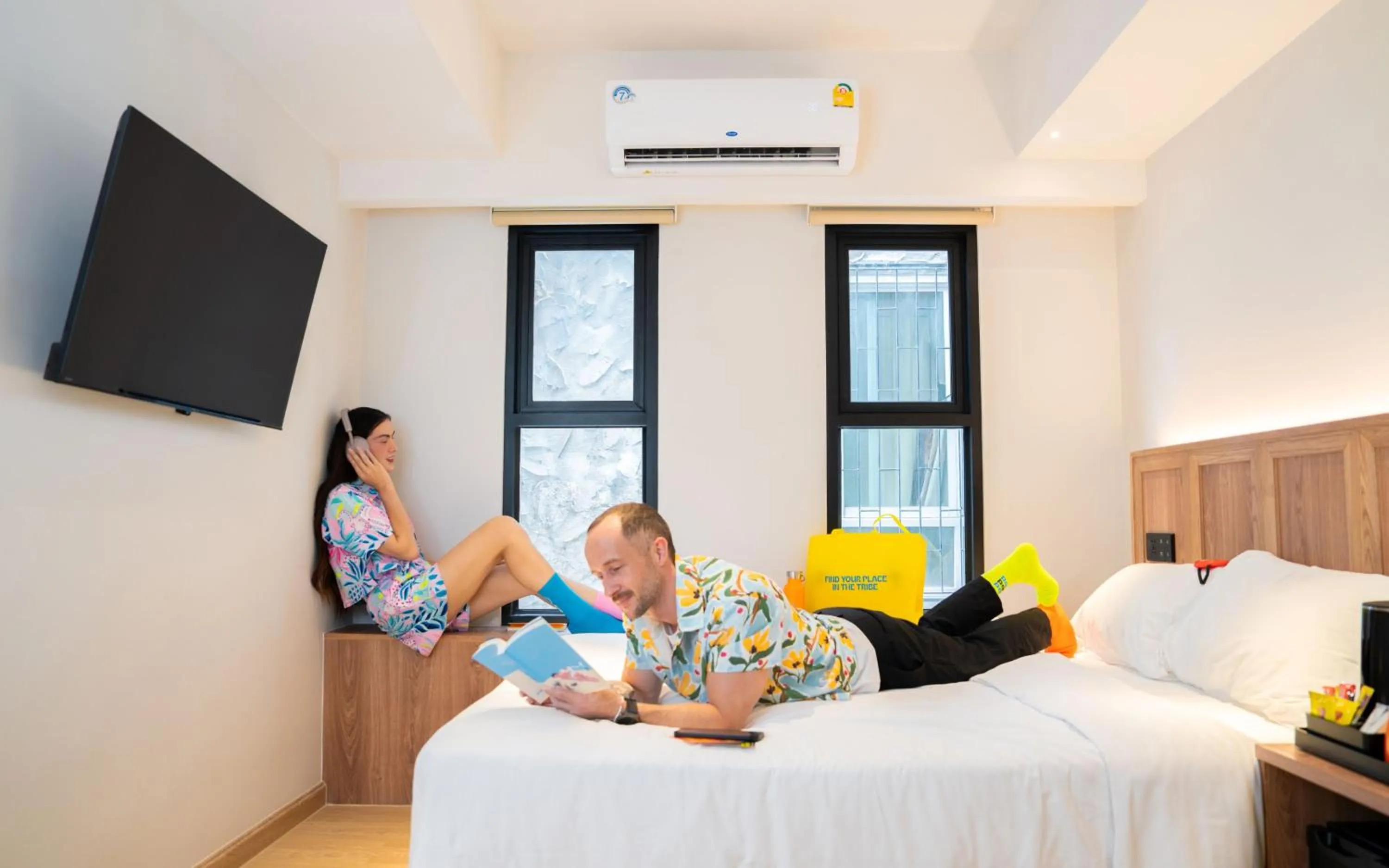 Bed in Lub d Bangkok Siam - New Look, Across from MBK & Skytrain Access