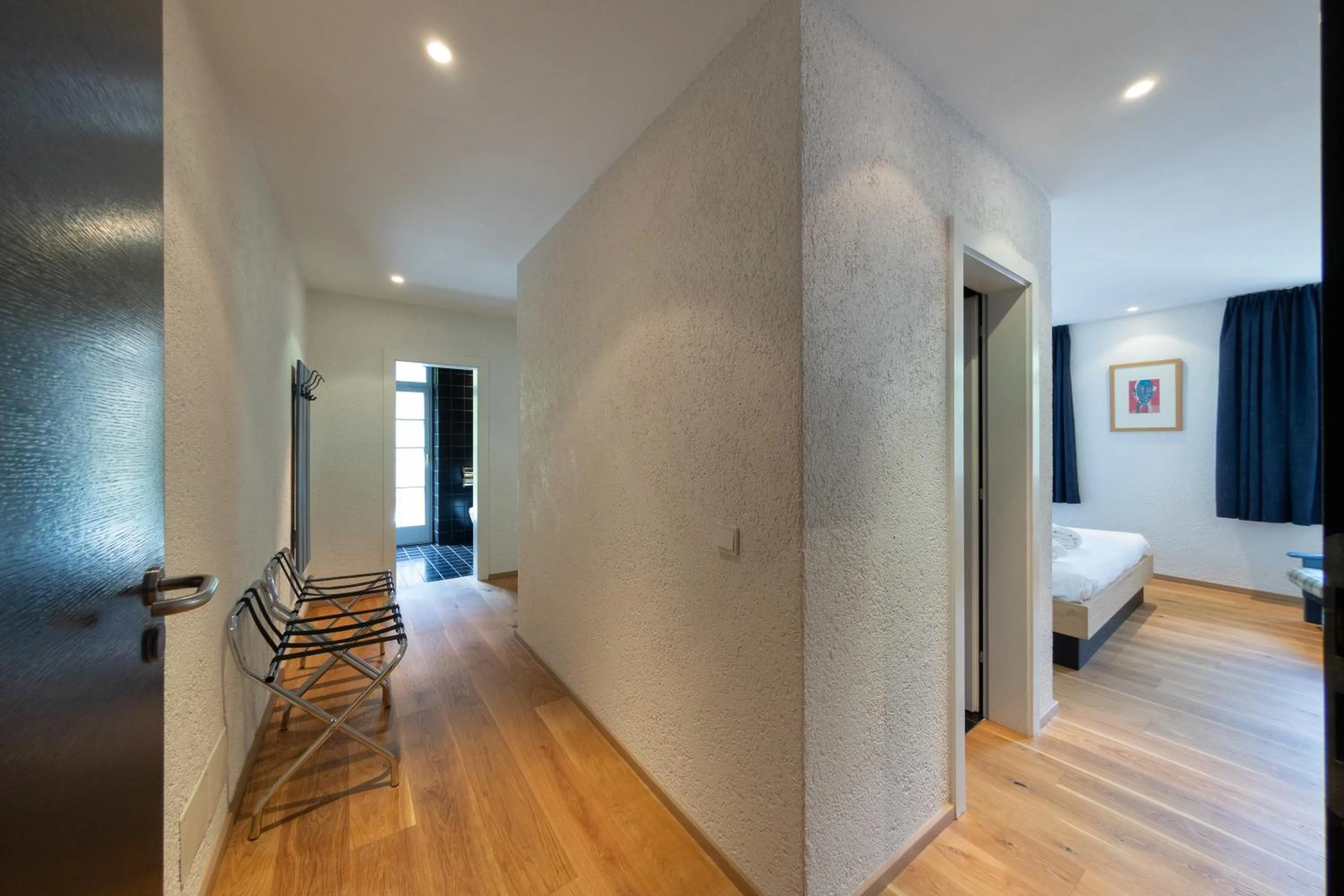 Bed in Hotel Sachsenklemme