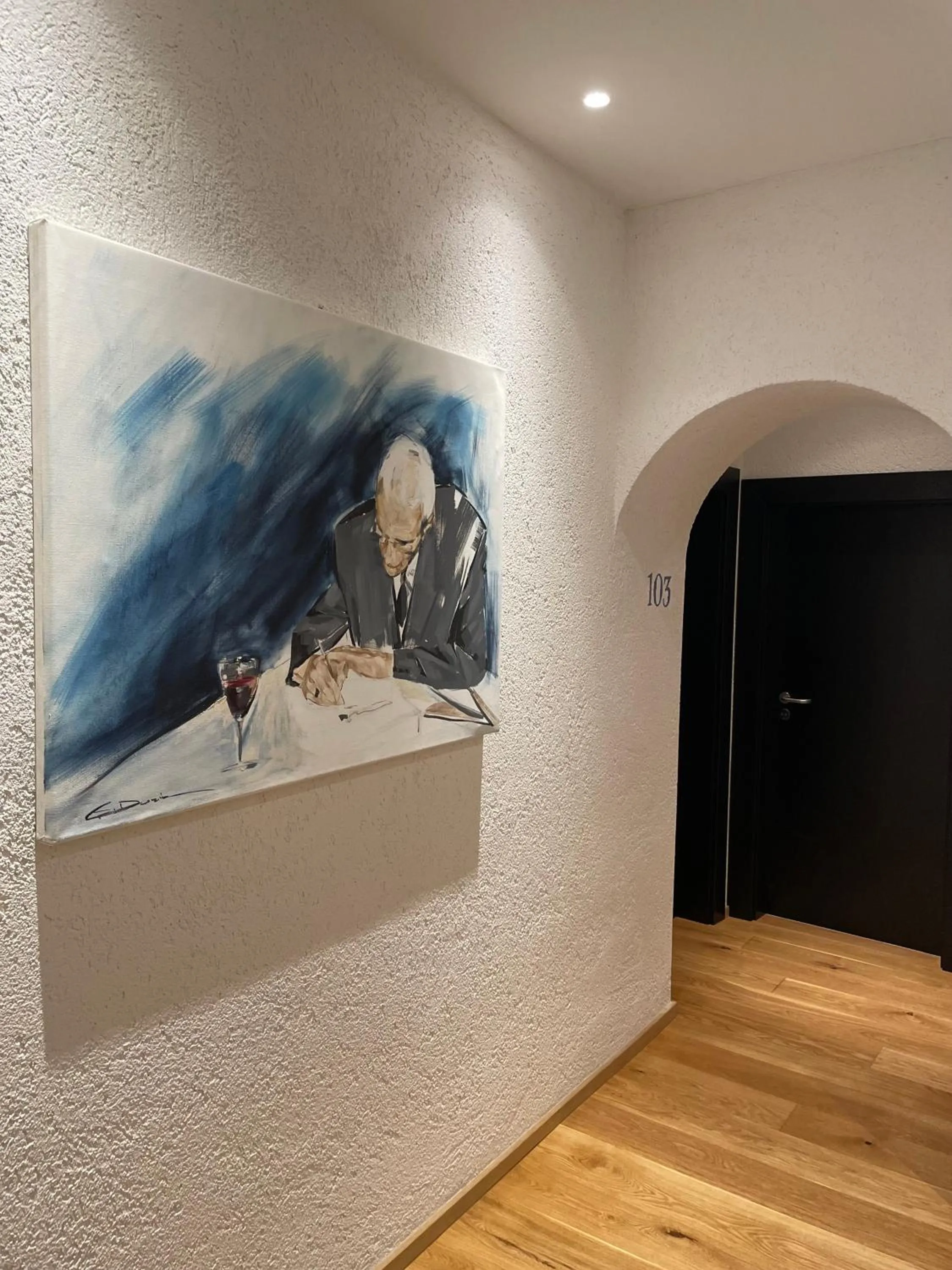 Decorative detail in Hotel Sachsenklemme