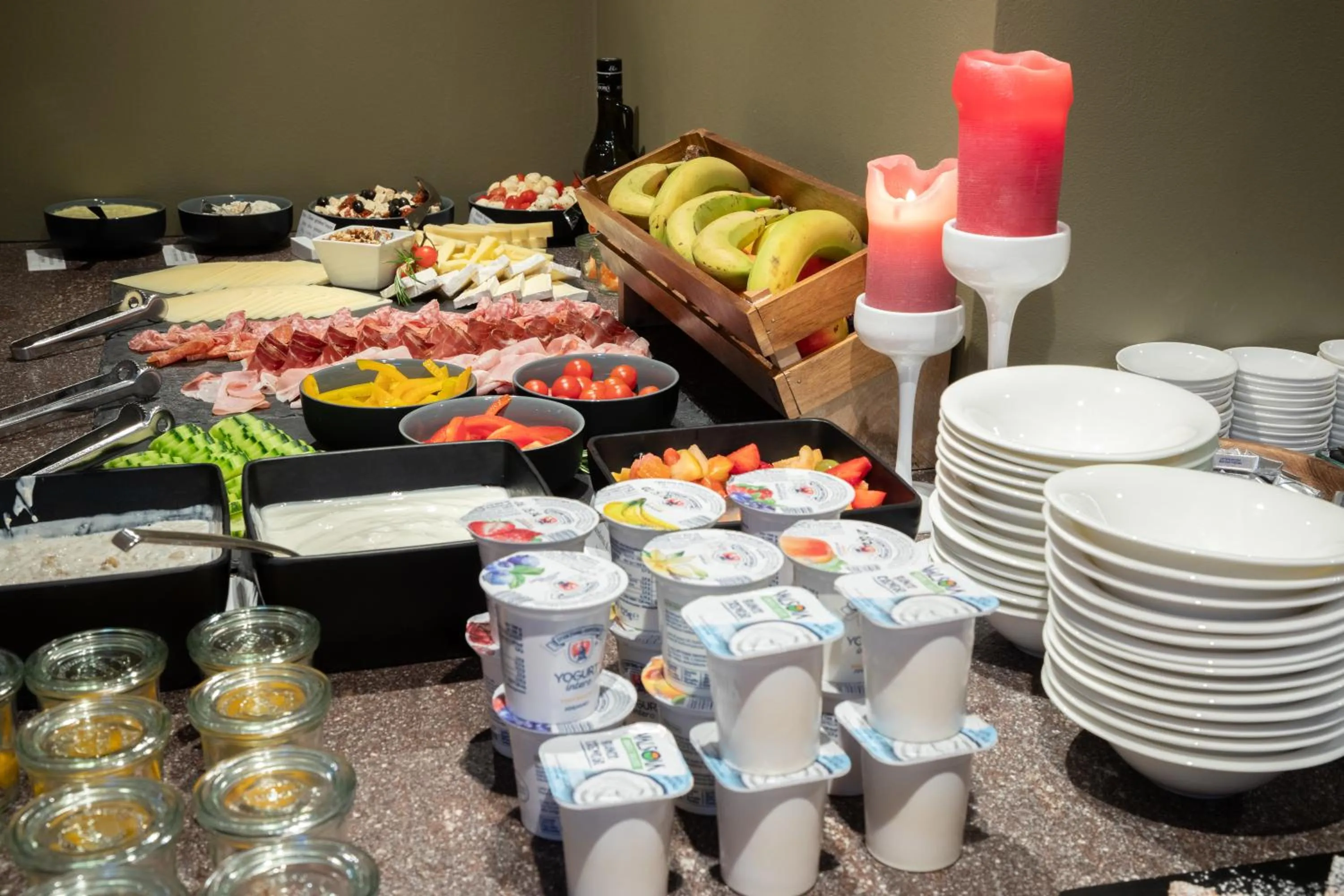 Buffet breakfast in Hotel Sachsenklemme