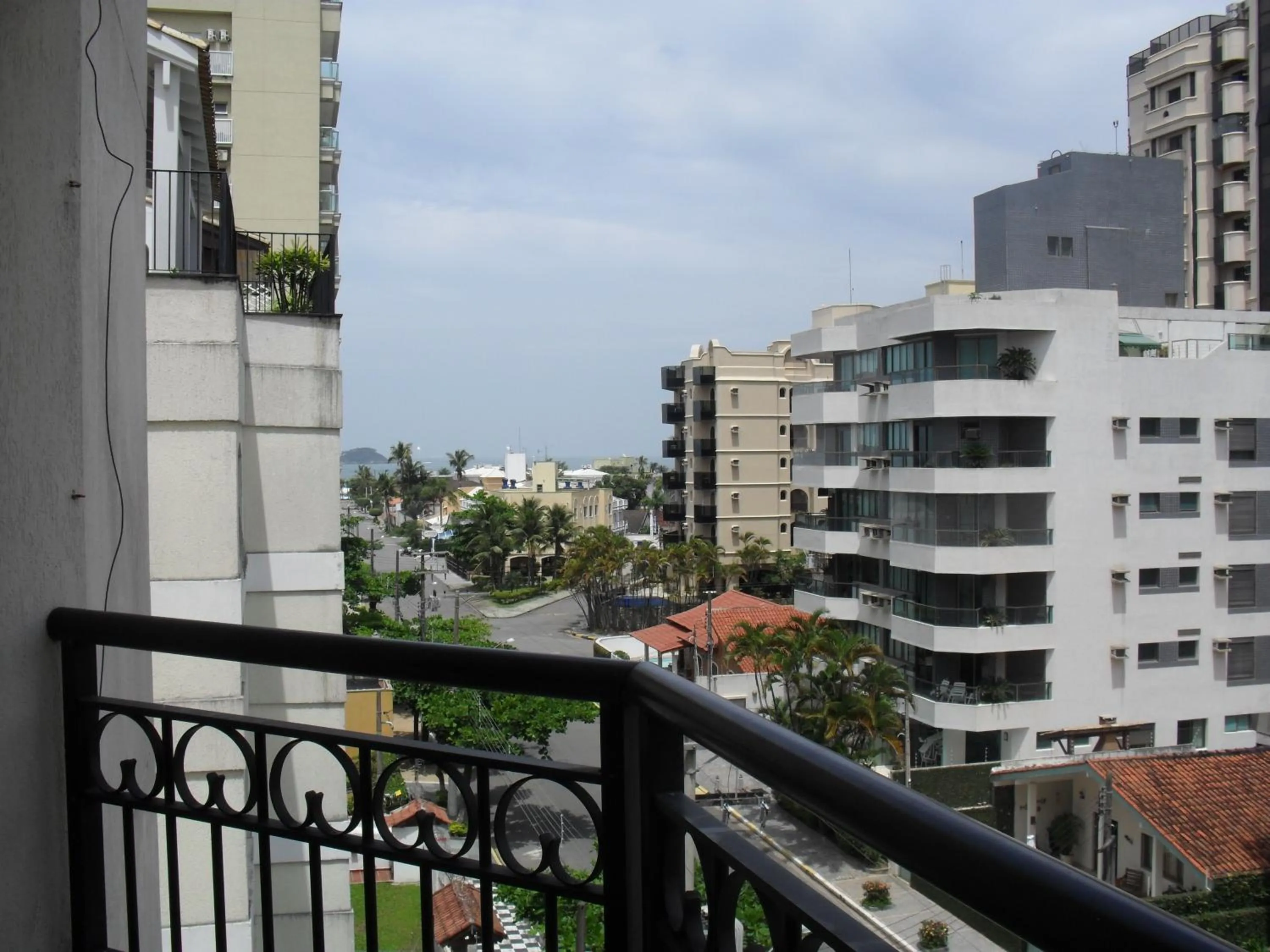 Balcony/Terrace in Suites Natalia Enseada