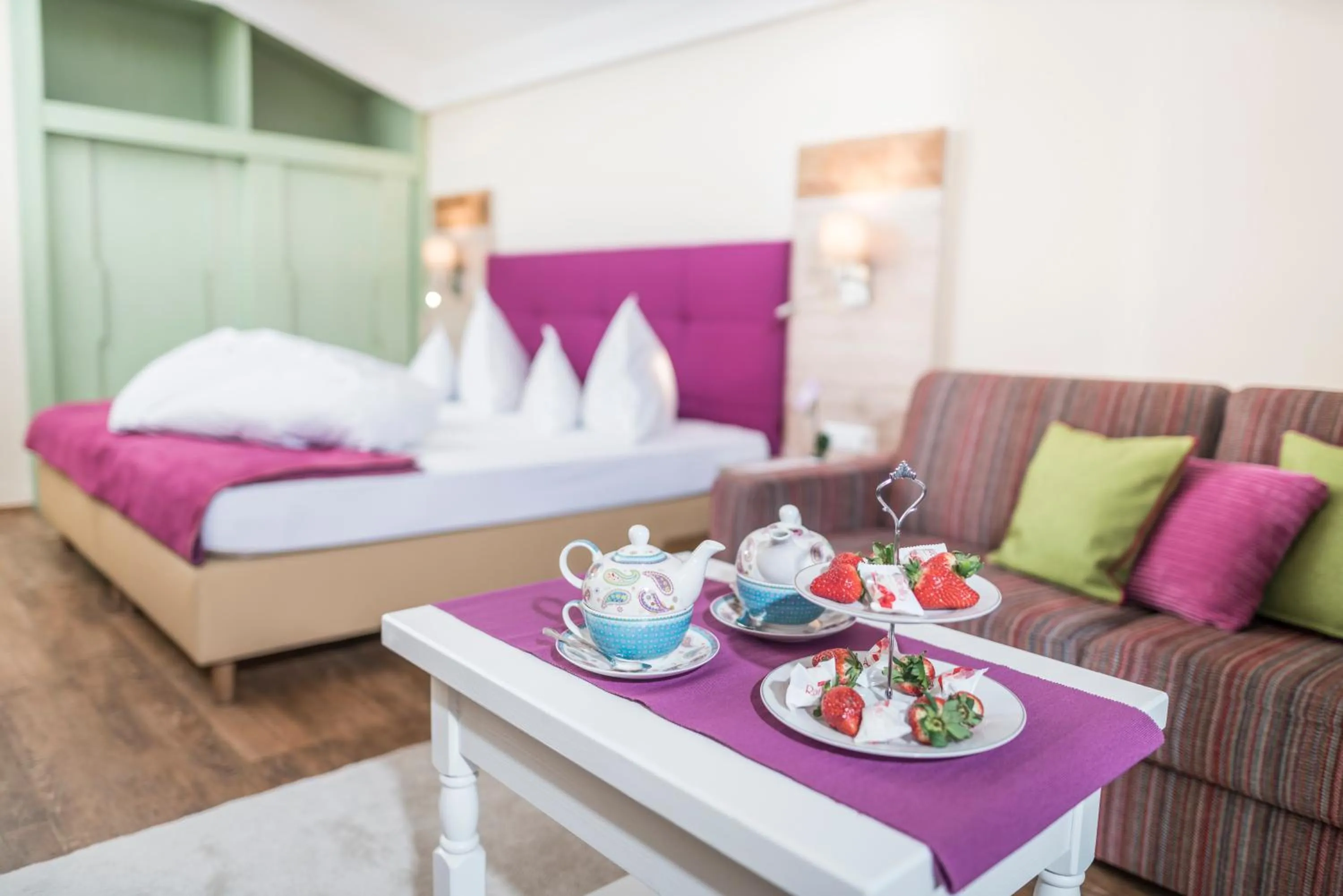 Bed in Hotel Sonnalm - SPA,Idyll,Dining