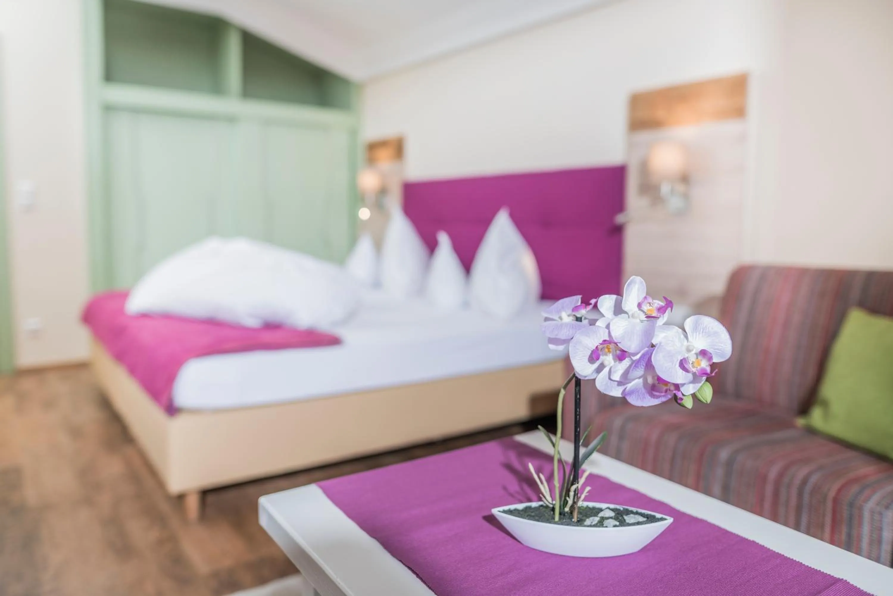 Bed in Hotel Sonnalm - SPA,Idyll,Dining