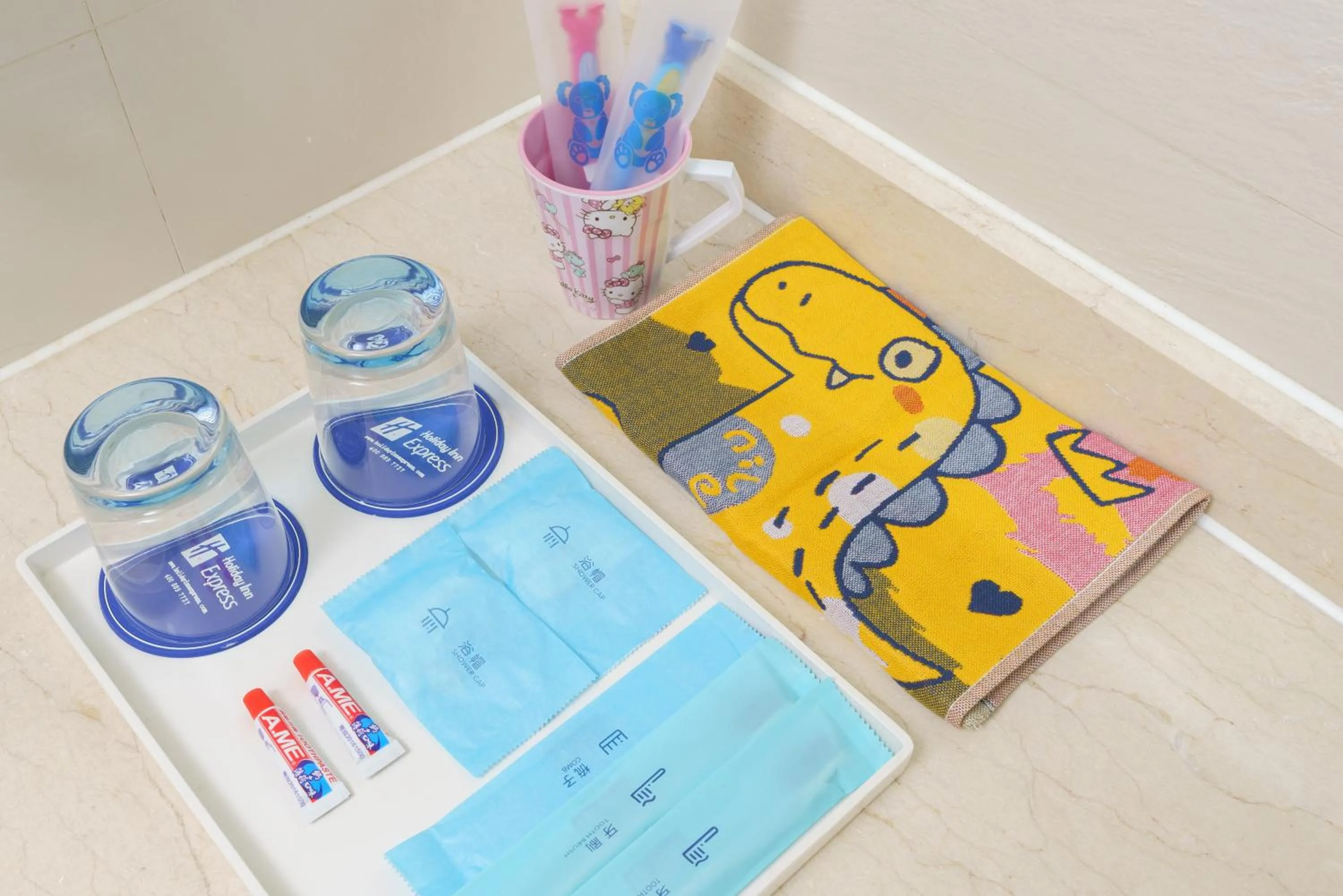 Toilet in Holiday Inn Express City Centre Dalian by IHG