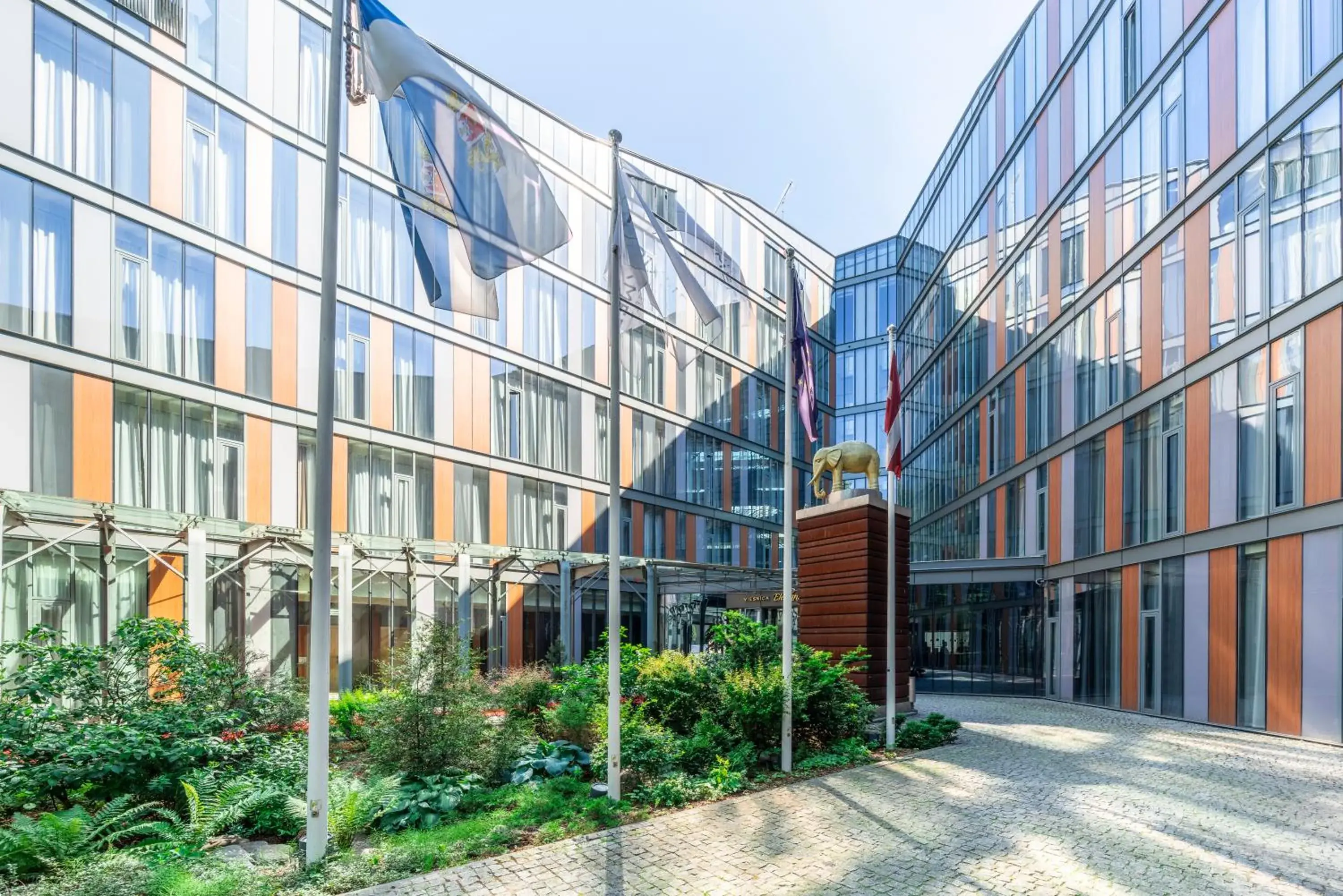 Facade/entrance in Rixwell Elefant Hotel Facade/entrance in Rixwell Elefant Hotel