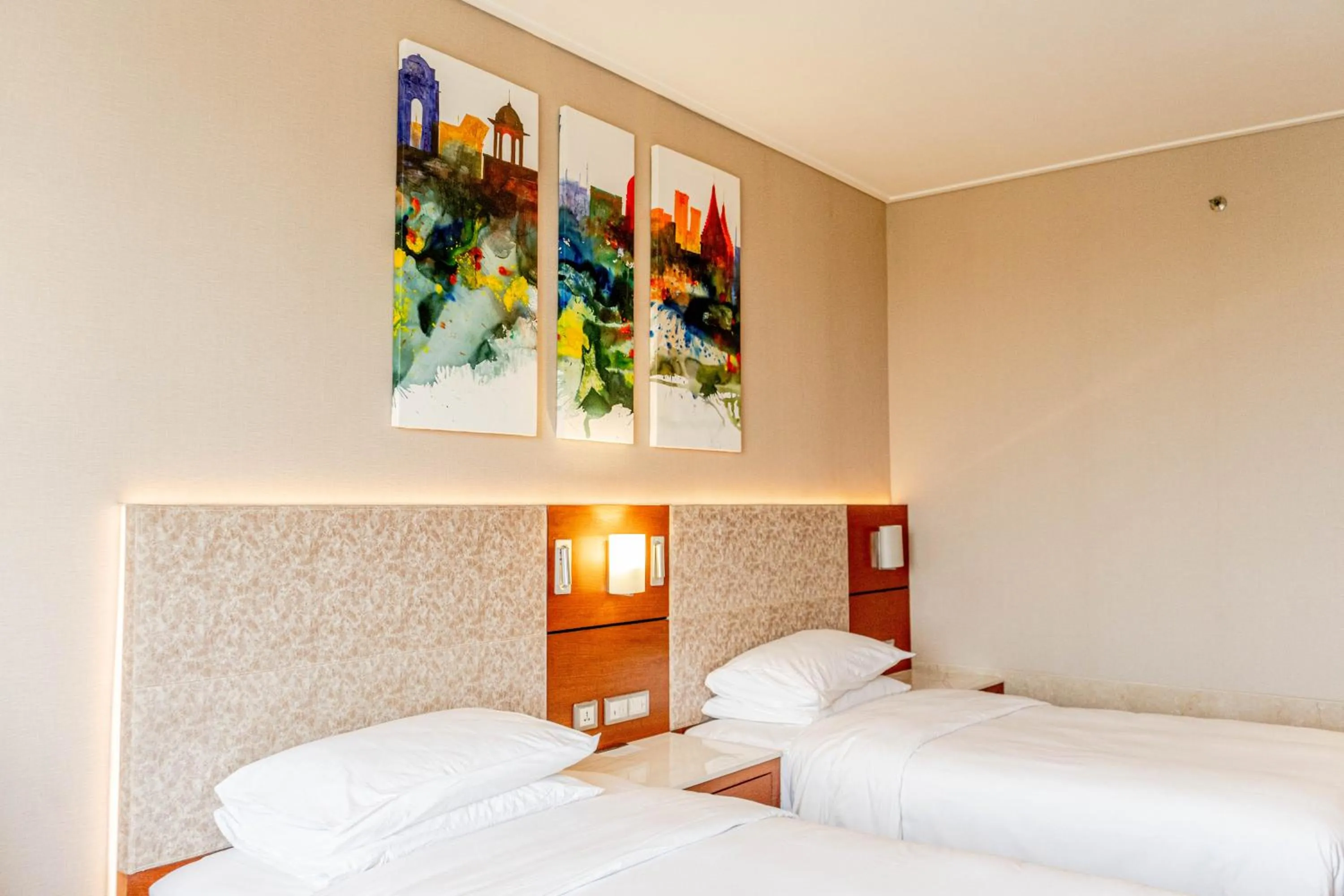 Bed in Hyatt Centric Janakpuri New Delhi