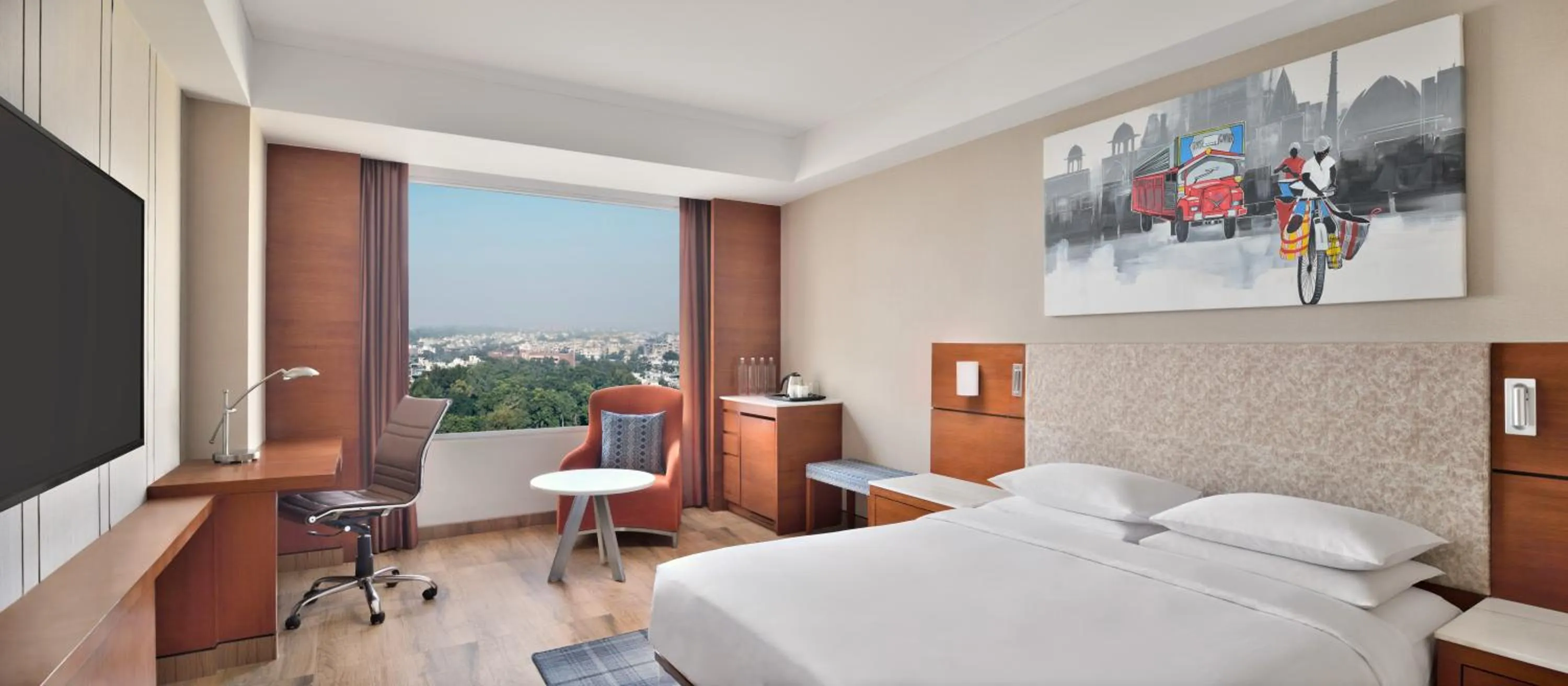 TV and multimedia, Bed in Hyatt Centric Janakpuri New Delhi