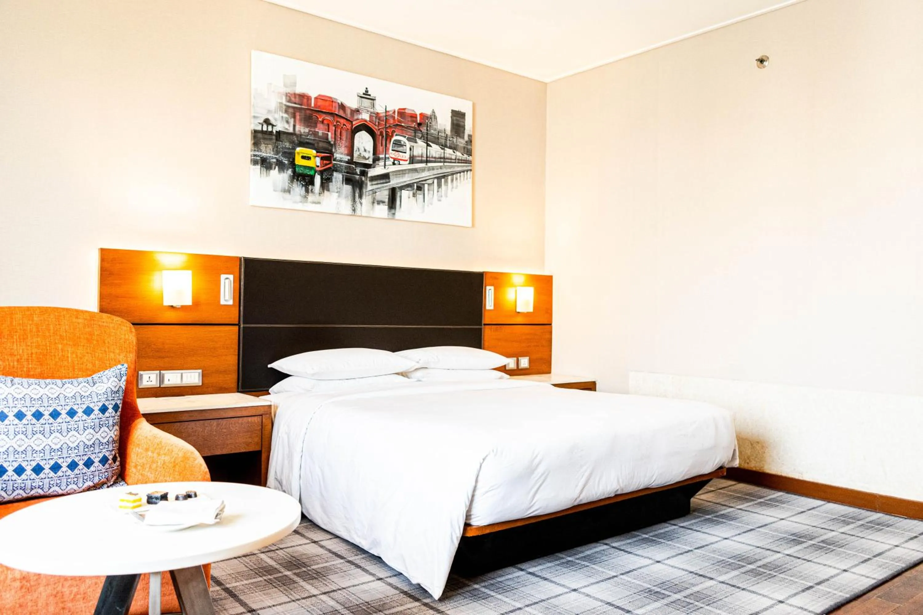 Bed in Hyatt Centric Janakpuri New Delhi