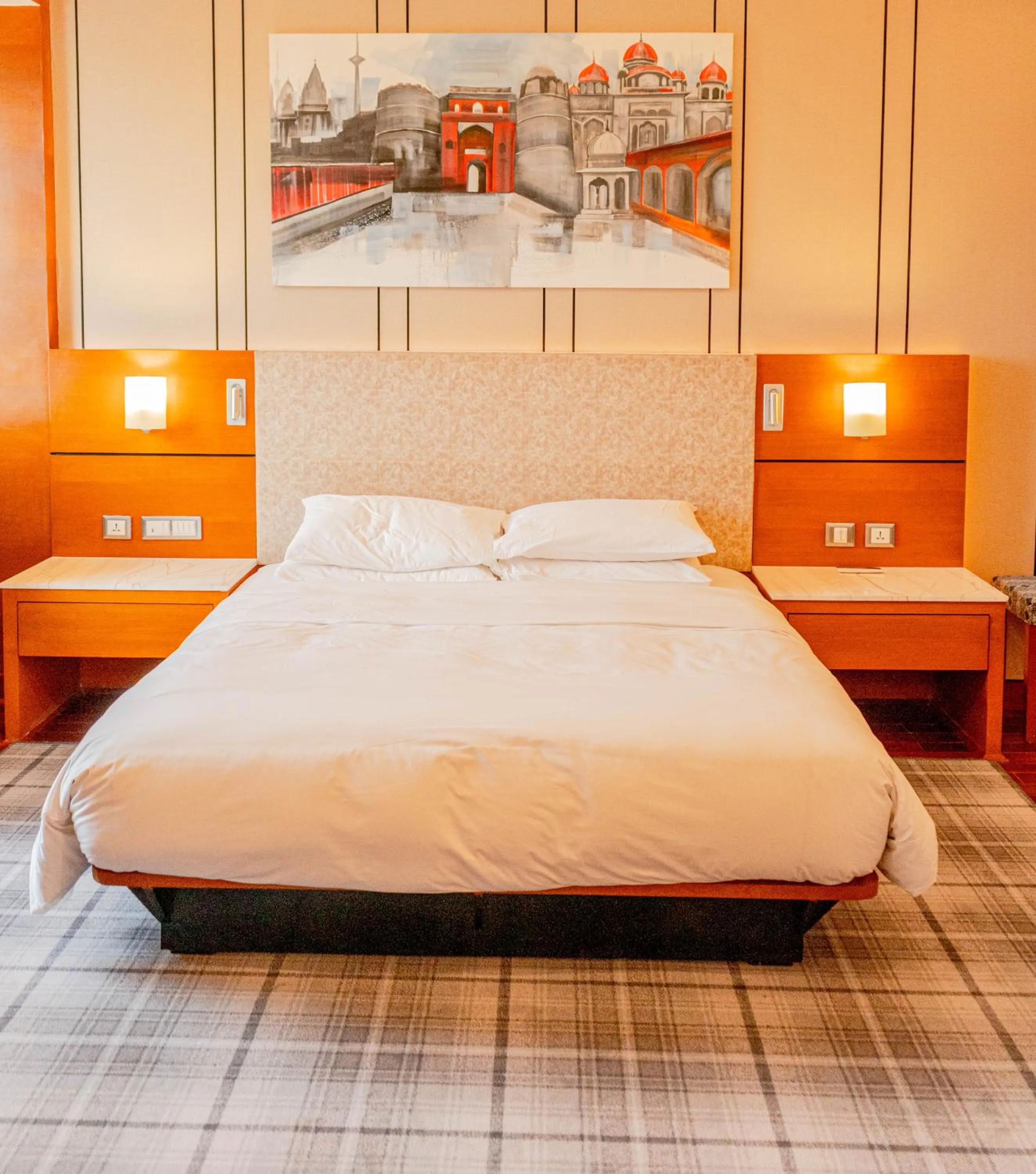 Bed in Hyatt Centric Janakpuri New Delhi