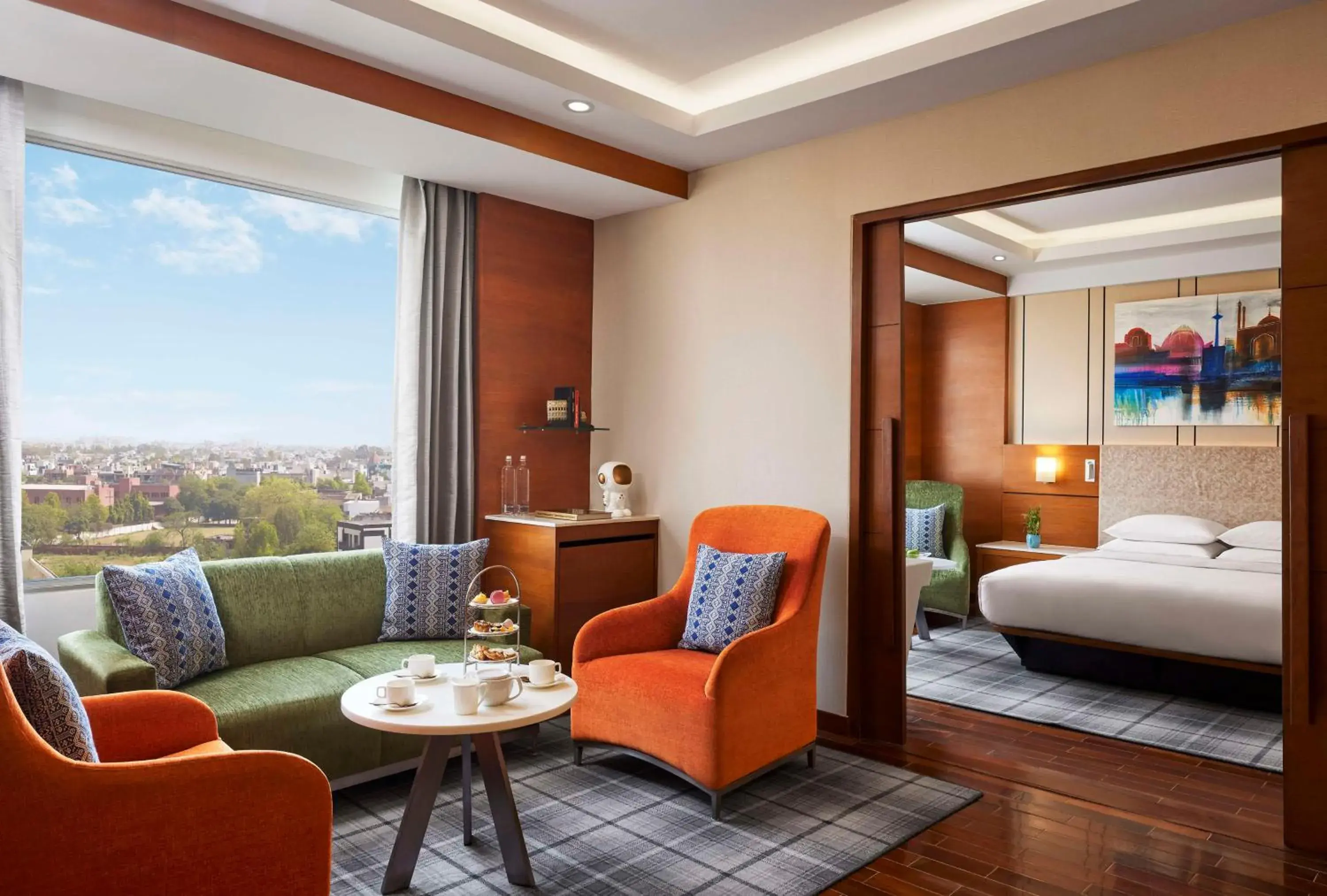 Photo of the whole room, Bed in Hyatt Centric Janakpuri New Delhi Photo of the whole room, Bed in Hyatt Centric Janakpuri New Delhi