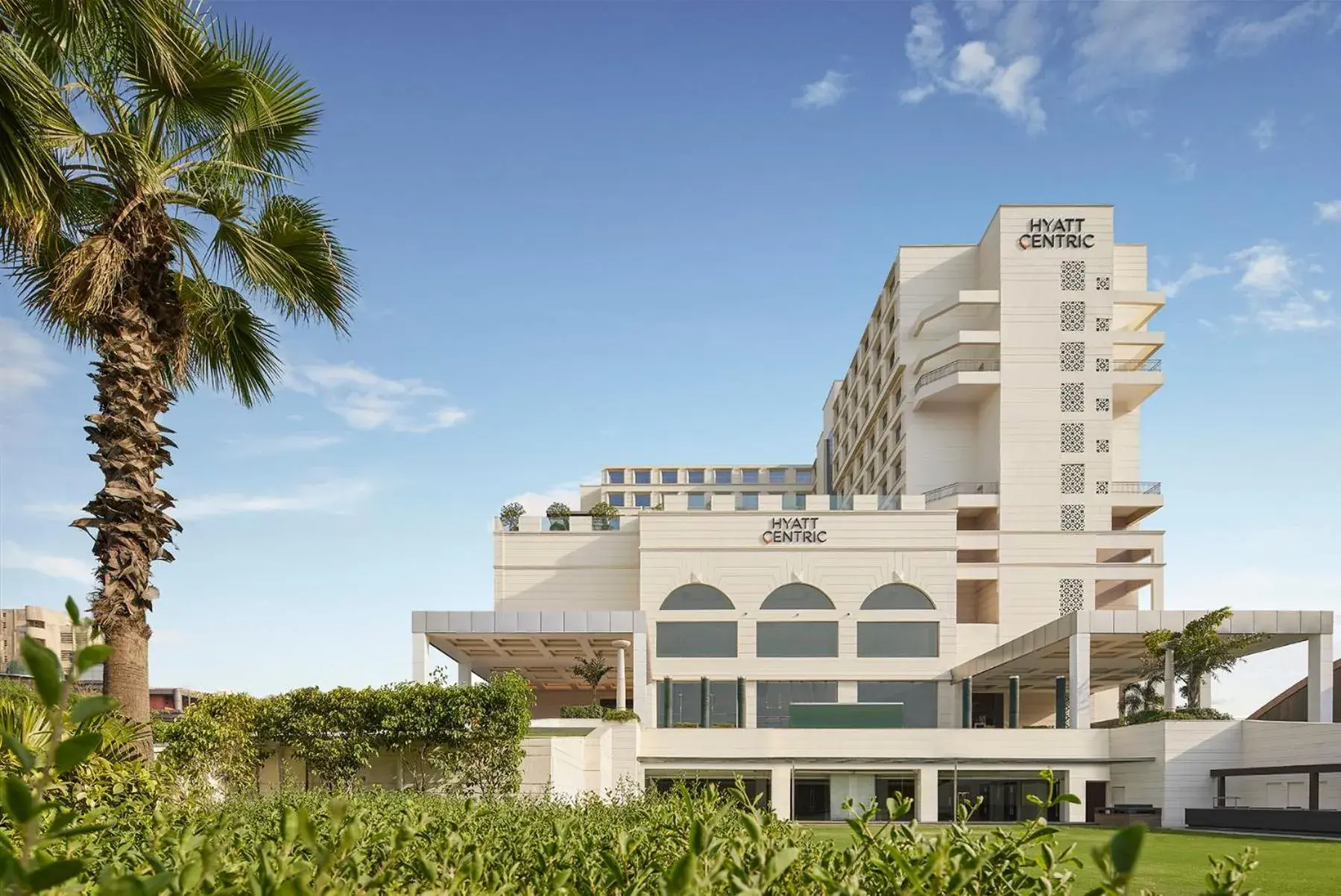 Facade/entrance in Hyatt Centric Janakpuri New Delhi Facade/entrance in Hyatt Centric Janakpuri New Delhi