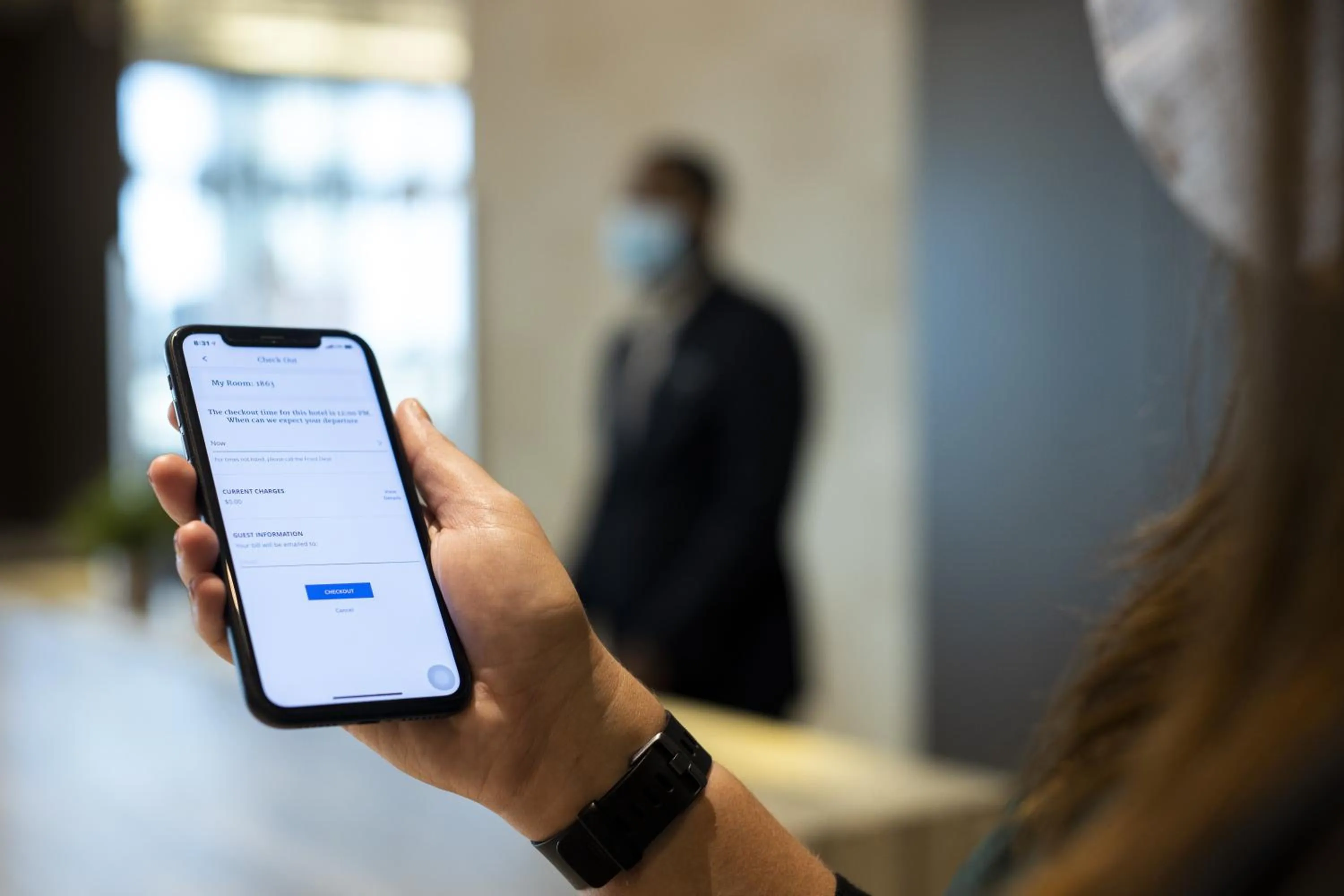 Lobby or reception in Hyatt Centric Janakpuri New Delhi