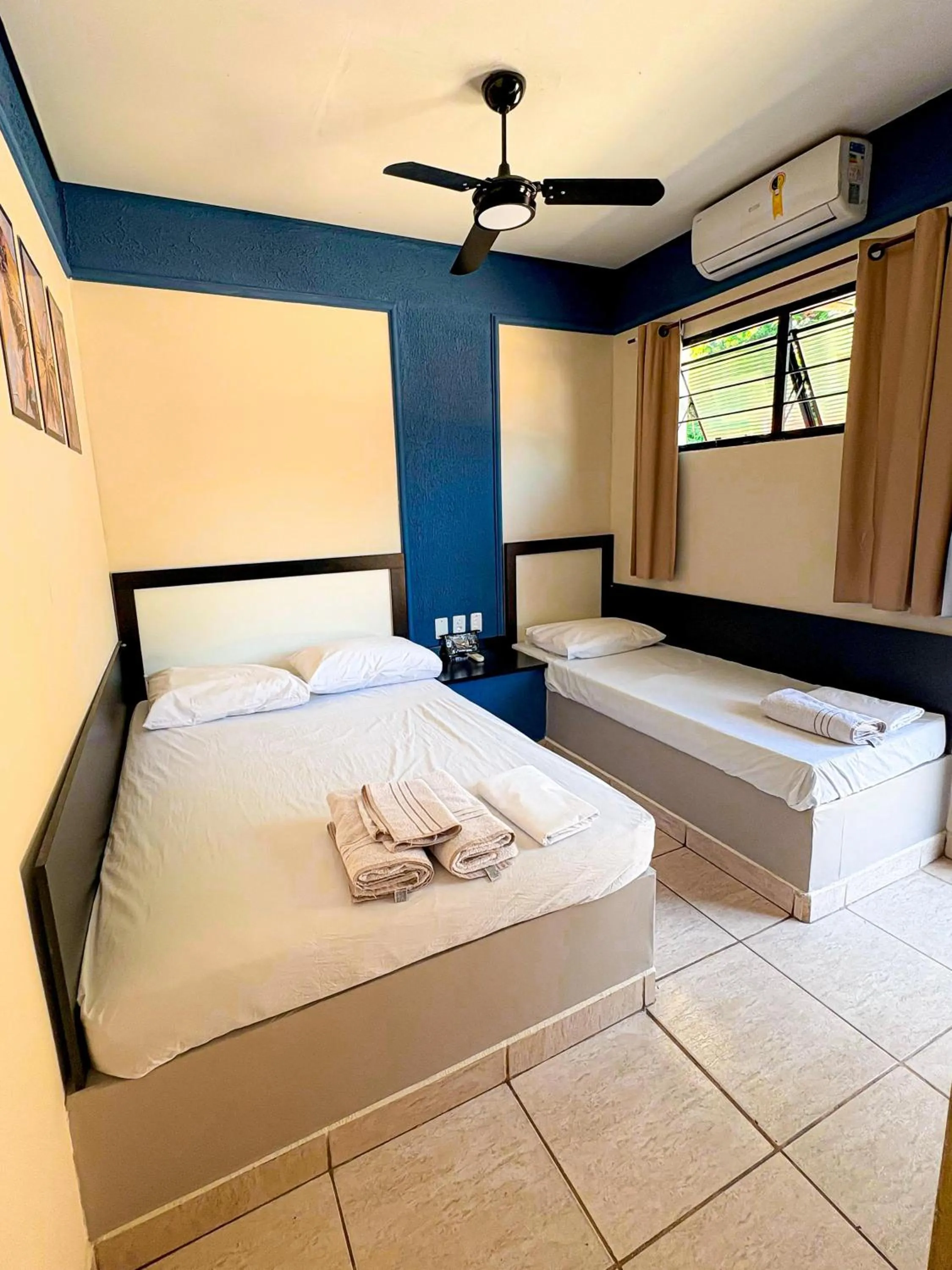 Bedroom, Bed in Pousada Caminhos do Interior