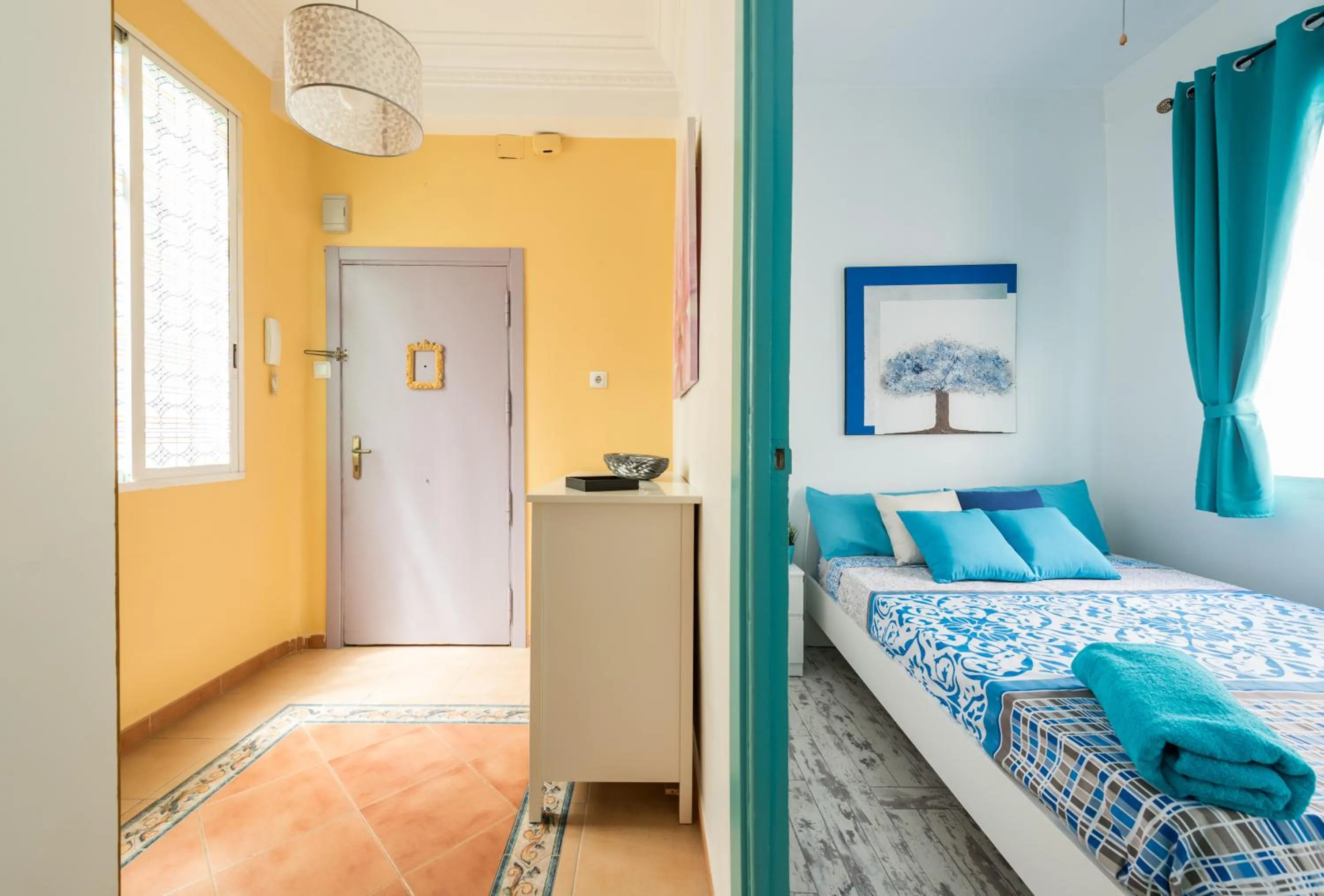 Bedroom, Bed in Apartmento Las Letras - Alojamiento de temporada
