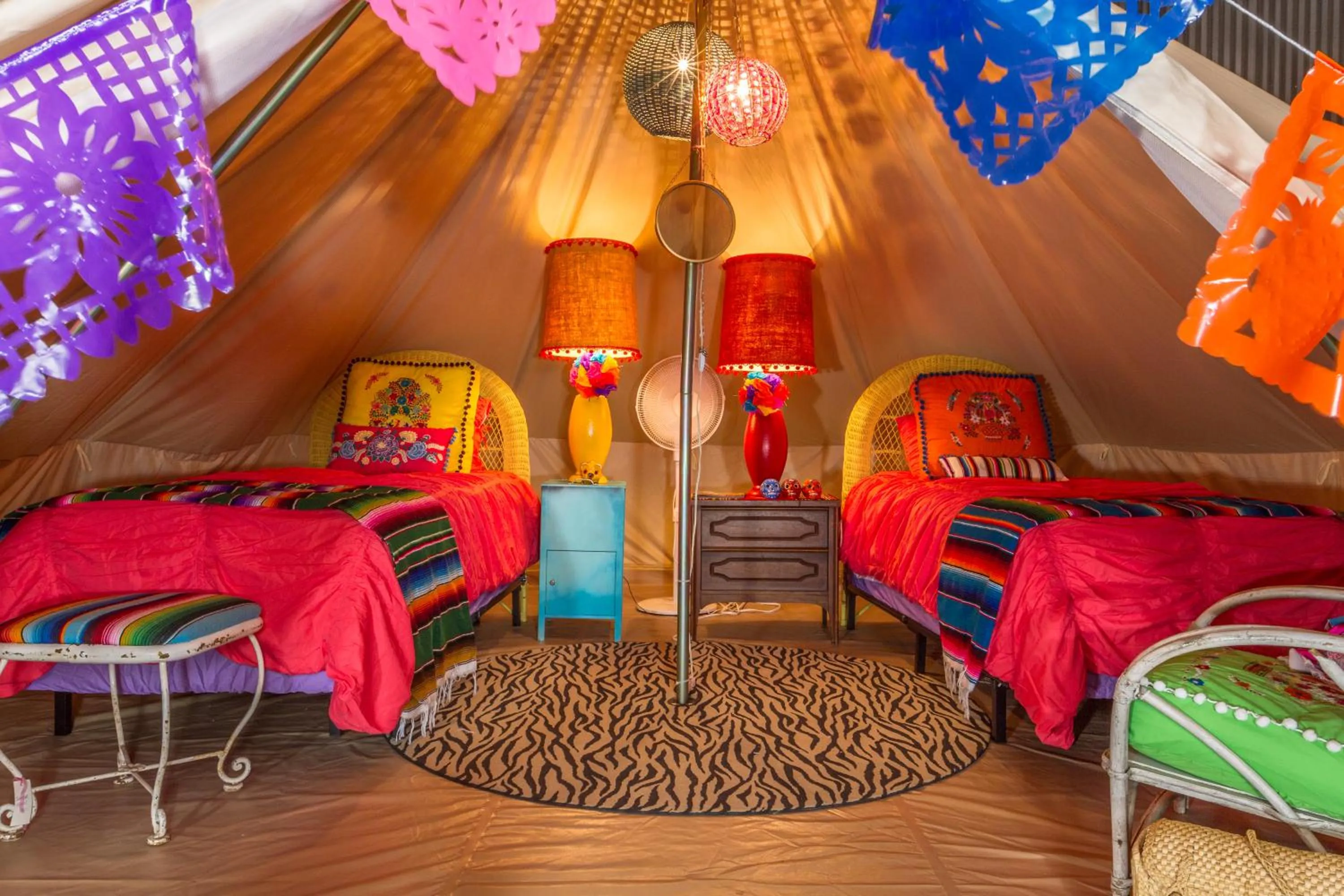 Bedroom, Bed in Lone Star Glamp Inn