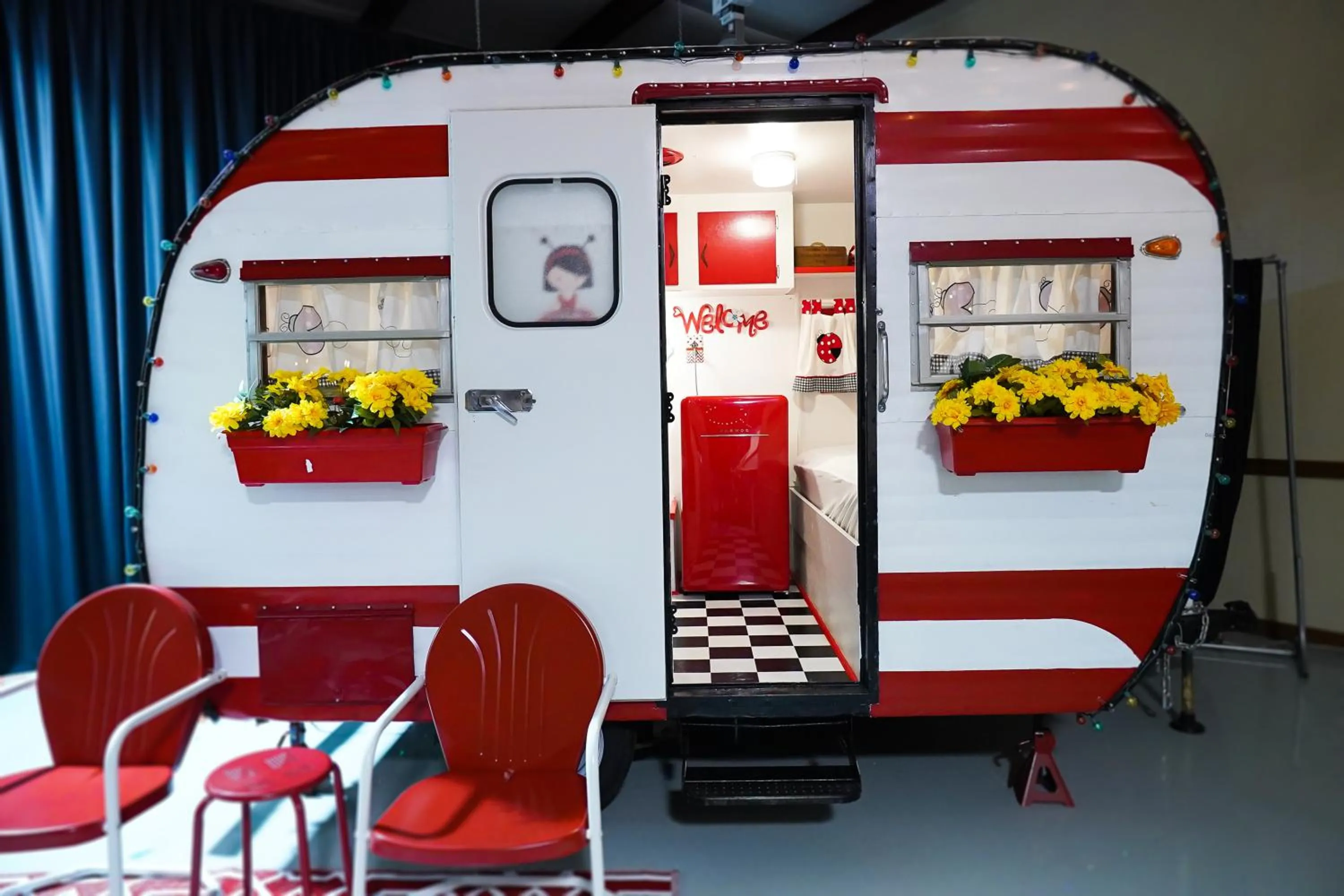 Bedroom in Lone Star Glamp Inn