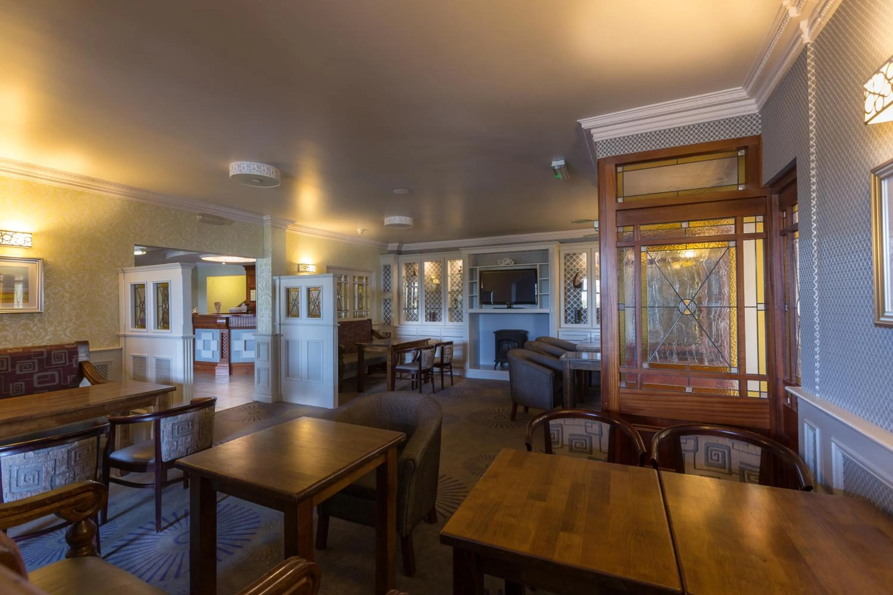 Seating area in Ballyliffin Hotel