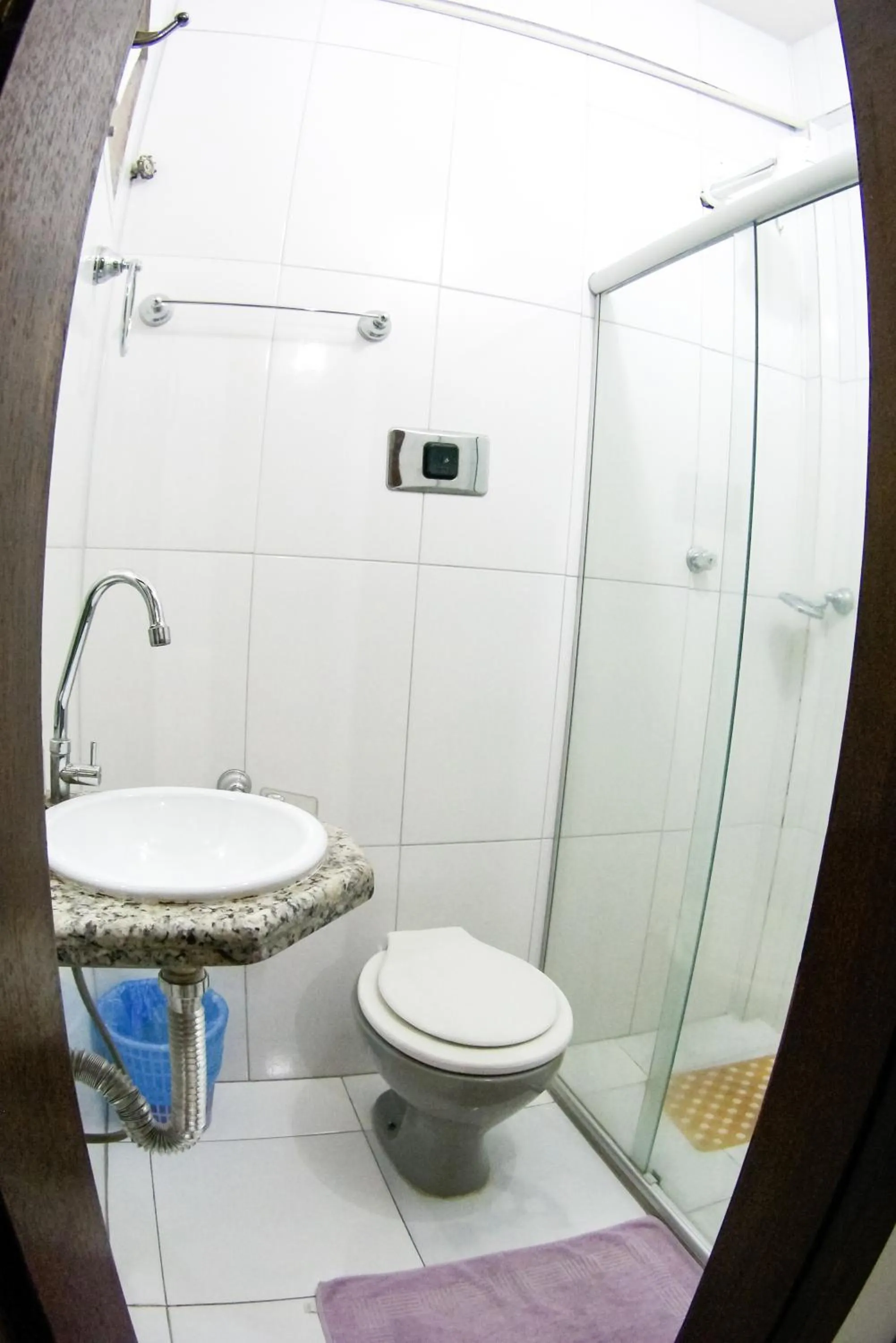Shower in Germano's Hotel