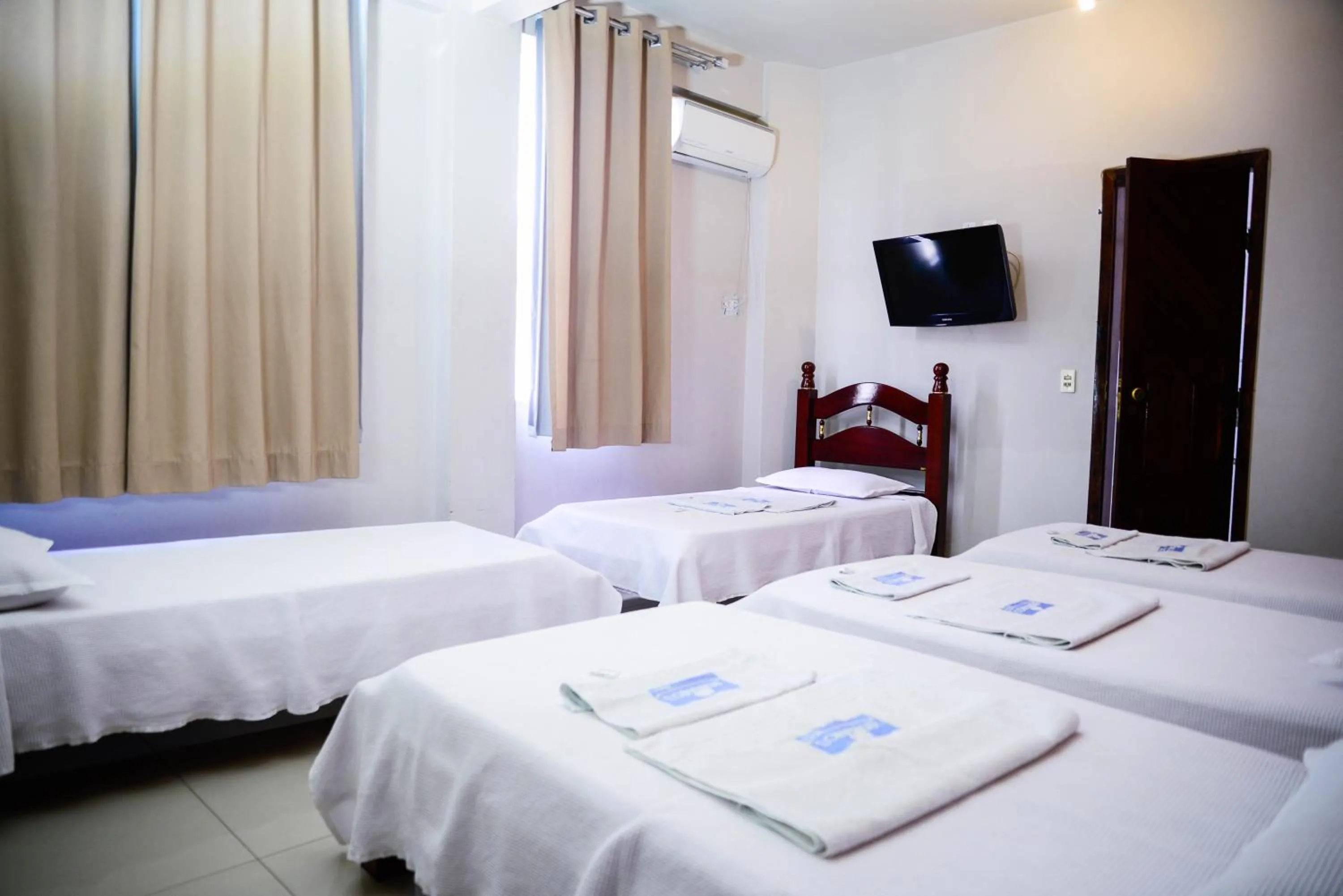 Bed in Germano's Hotel