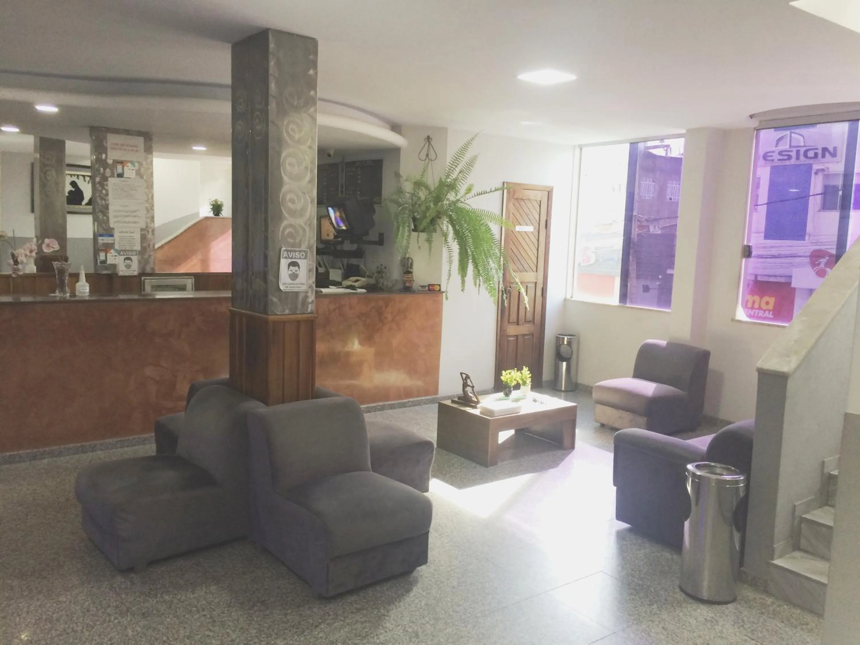 Lobby or reception in Germano's Hotel