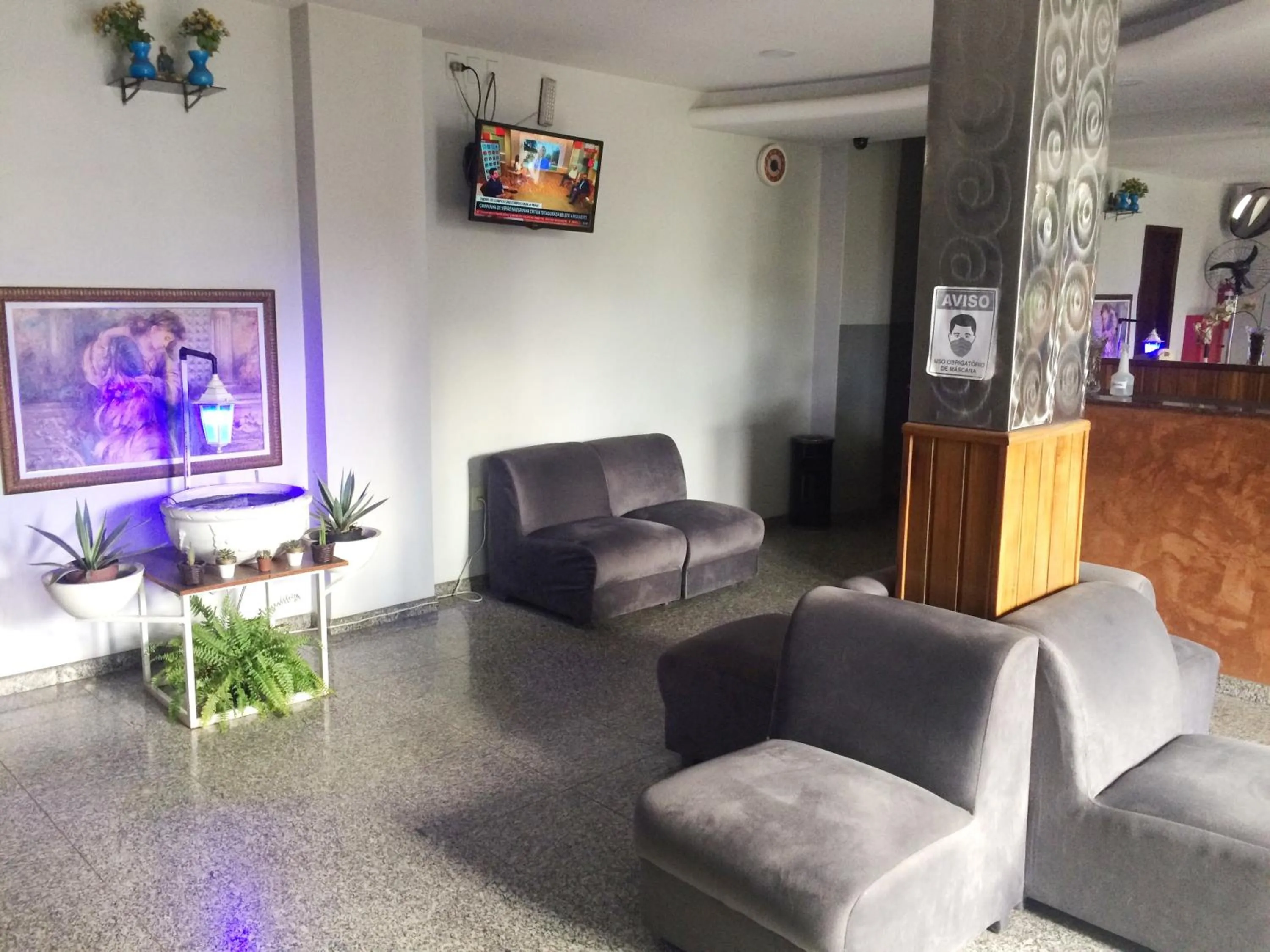 Lobby or reception in Germano's Hotel